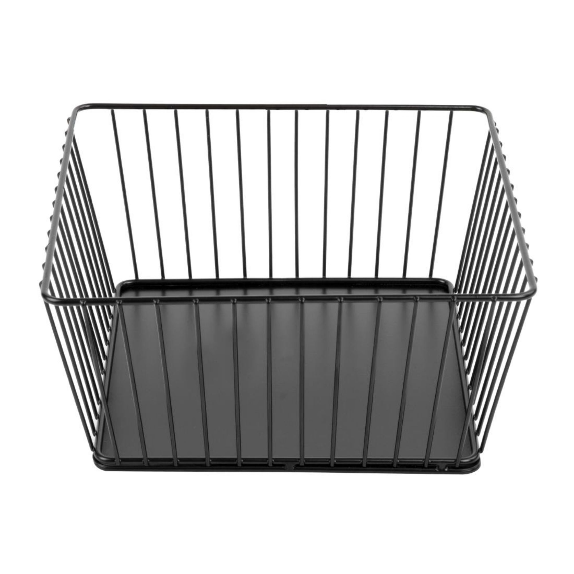 Picture of Olympia Wire Food Display Tray Square Black 230x230x100mm