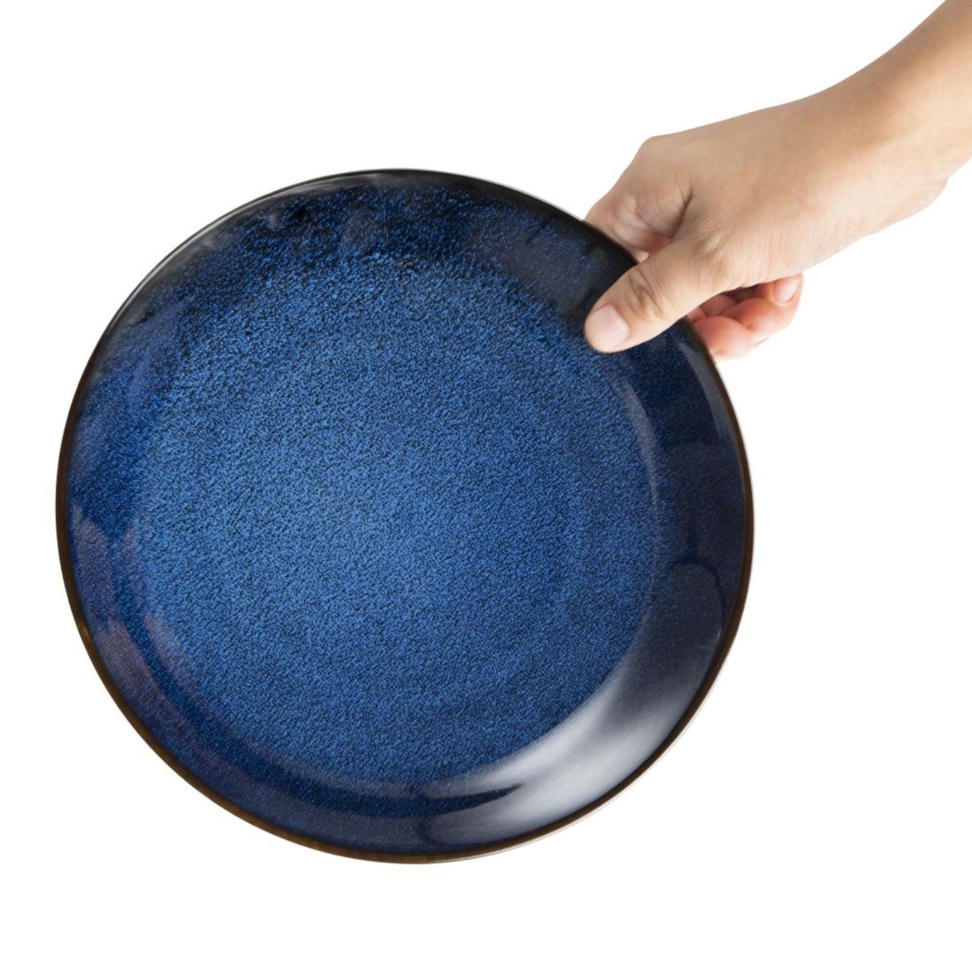 Picture of Olympia Luna Midnight Blue Coupe Plates 205mm (4 pack)