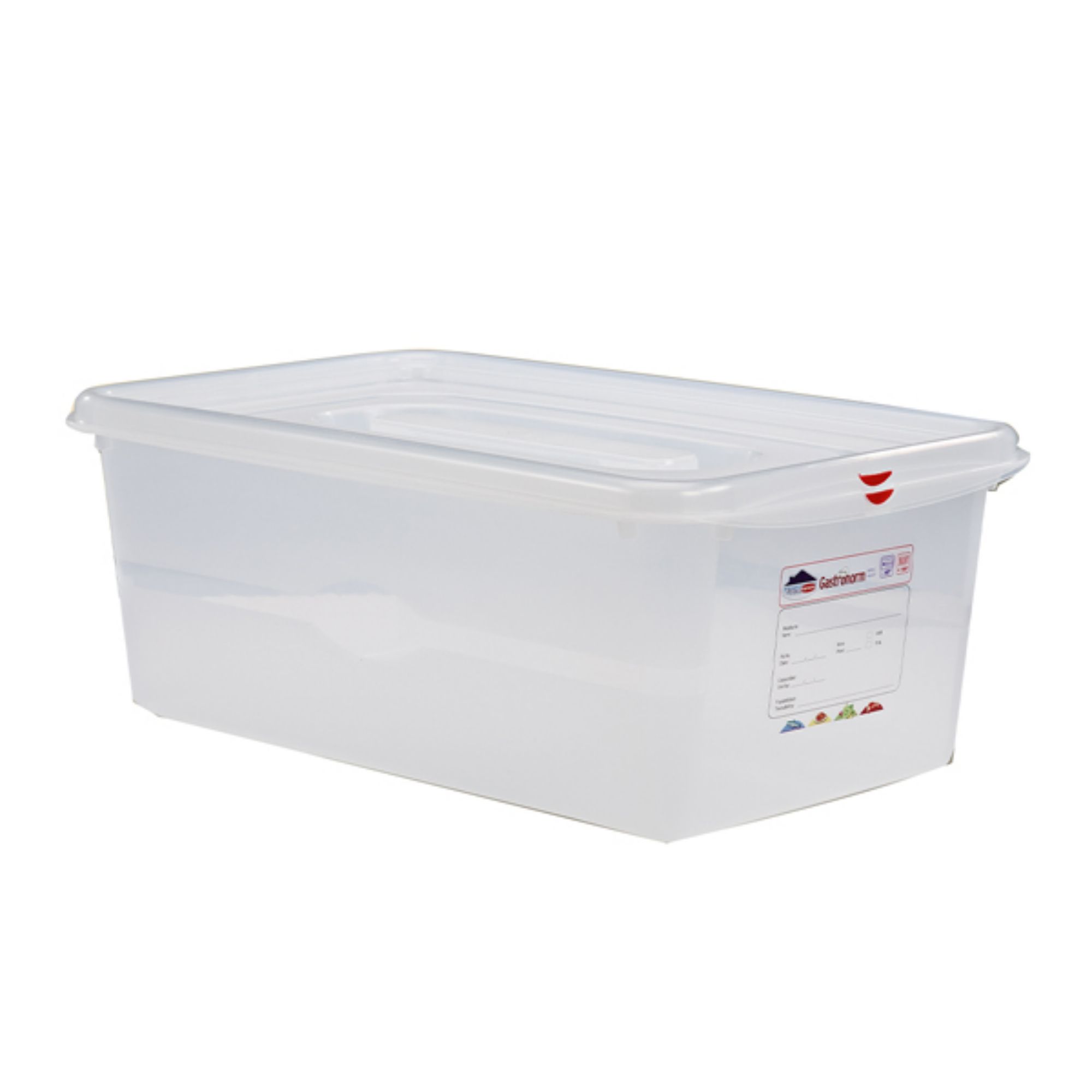 Picture of GN Storage Container 1/1 200mm Deep 28L - Pack of 6 - 12550