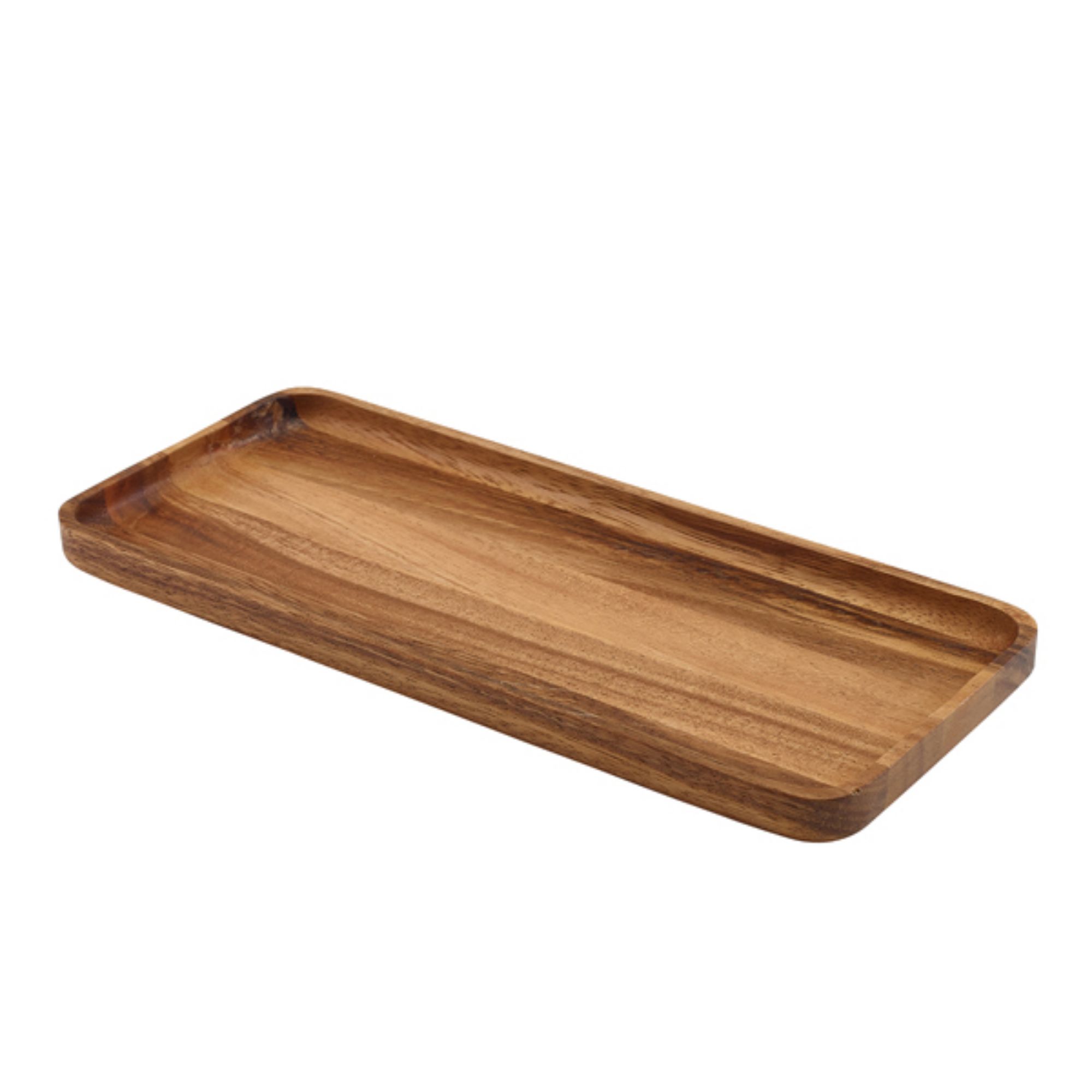 Picture of GenWare Acacia Wood Rectangular Serving Tray 30 x 13cm - WRT3013