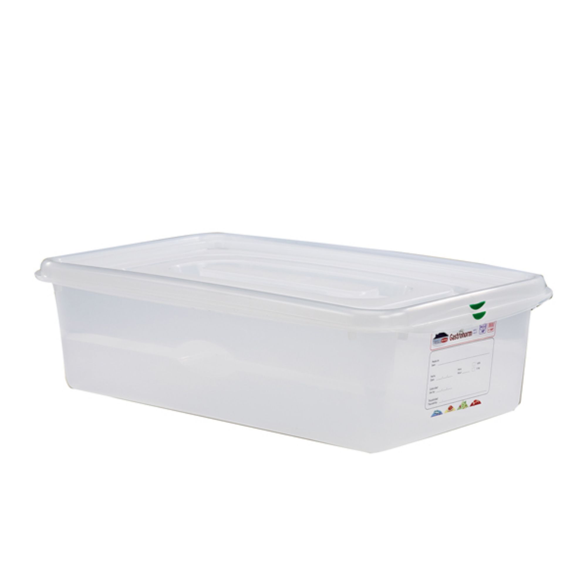 Picture of GN Storage Container 1/1 150mm Deep 21L - Pack of 6 - 12540