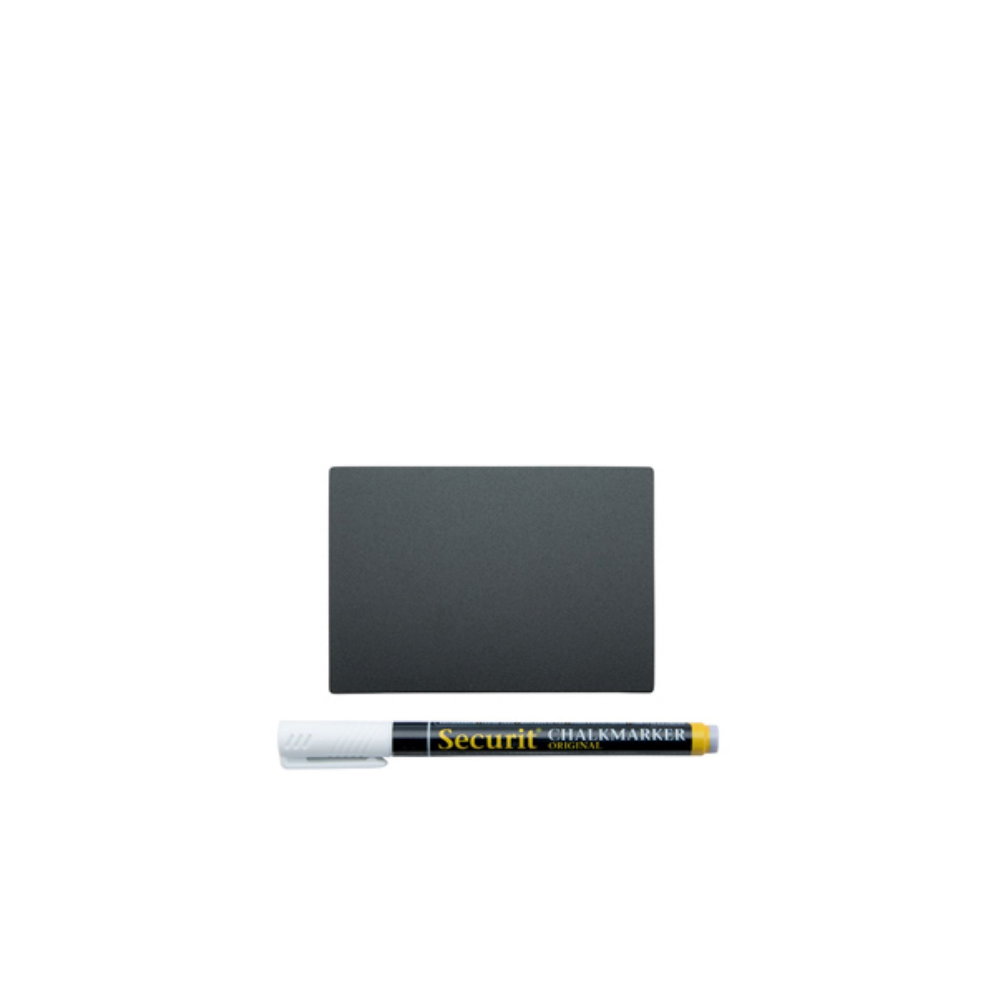 Picture of 20 Price Tags A7 + 1 White Chalkmarker - TAG-A7-WT