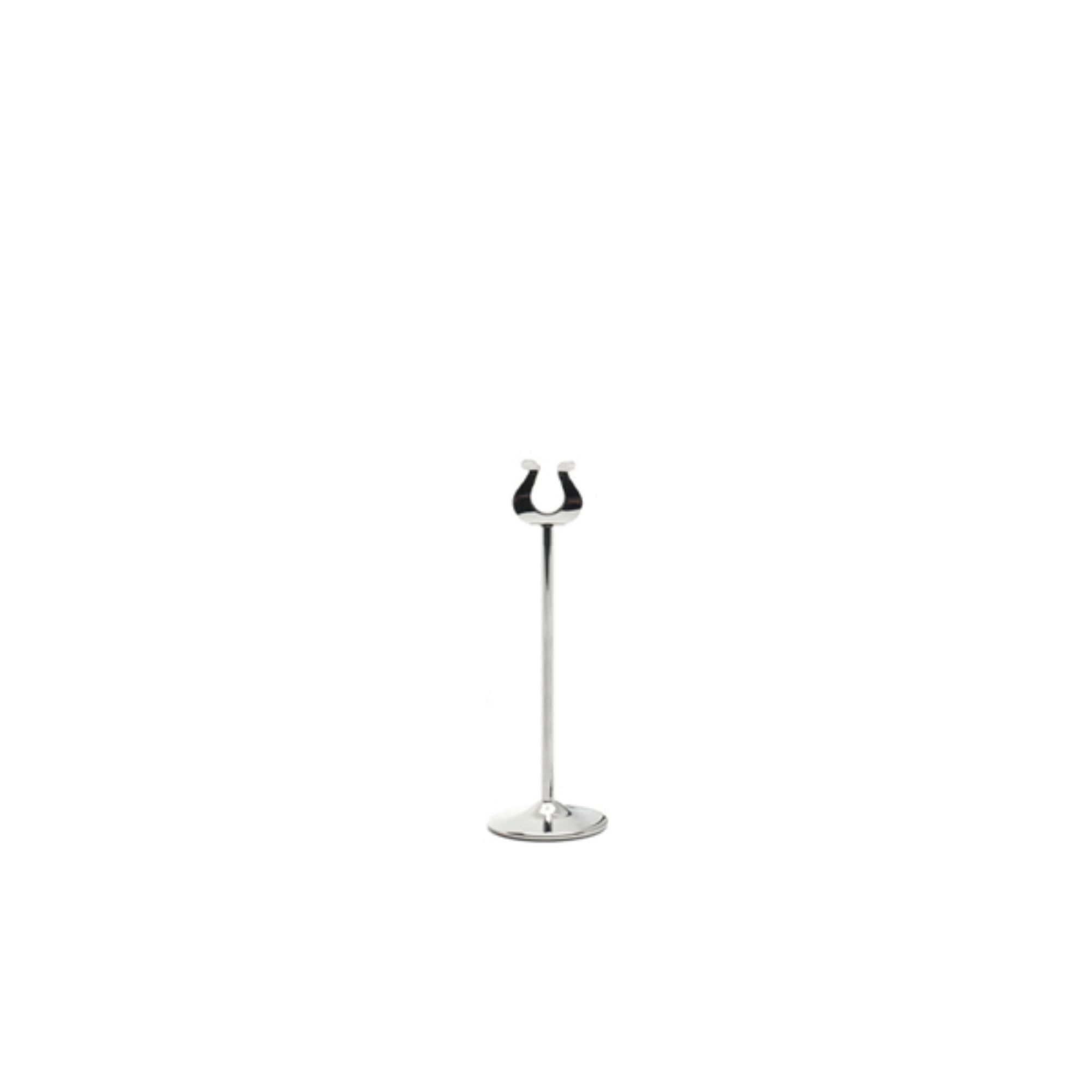 Picture of GenWare Stainless Steel Table Number Stand 20cm/ 8" - 321-8