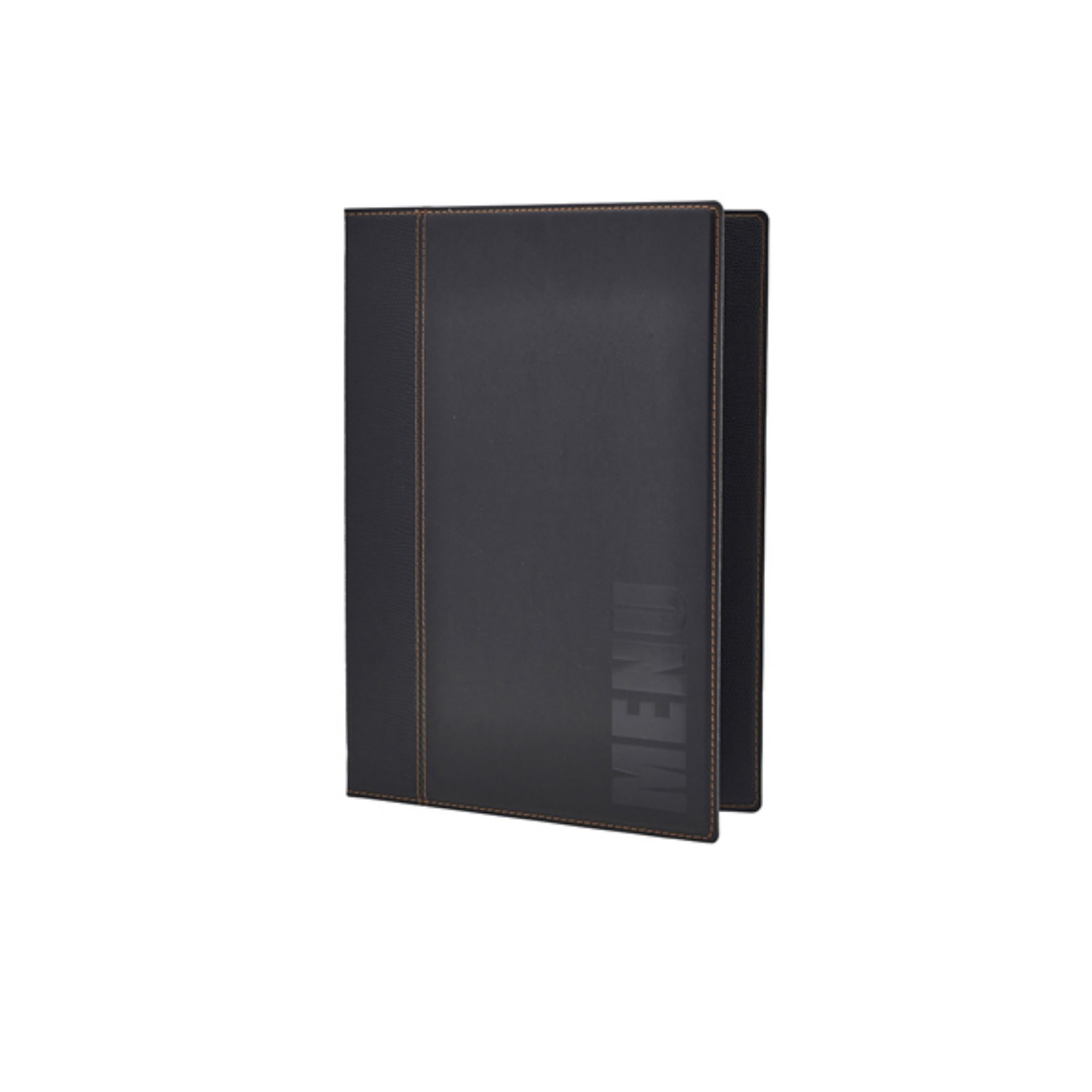 Picture of Contemporary A4 Menu Holder Black 4 Pages - MC-TRA4-BL