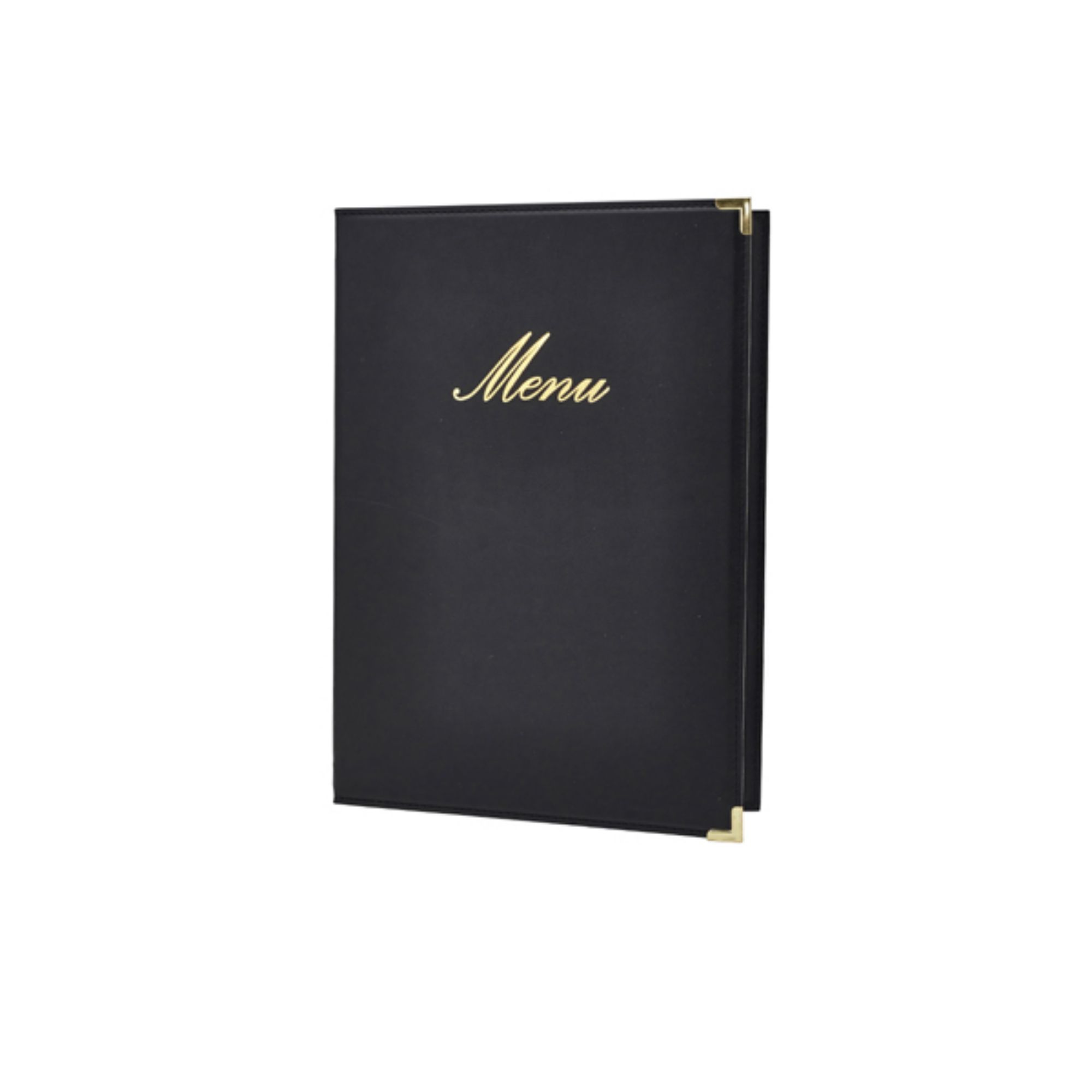 Picture of Classic A4 Menu Holder Black 4 Pages - MC-CRA4-BL