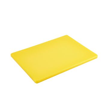 Picture of GenWare Yellow Low Density Chopping Board 18 x 12 x 0.5"