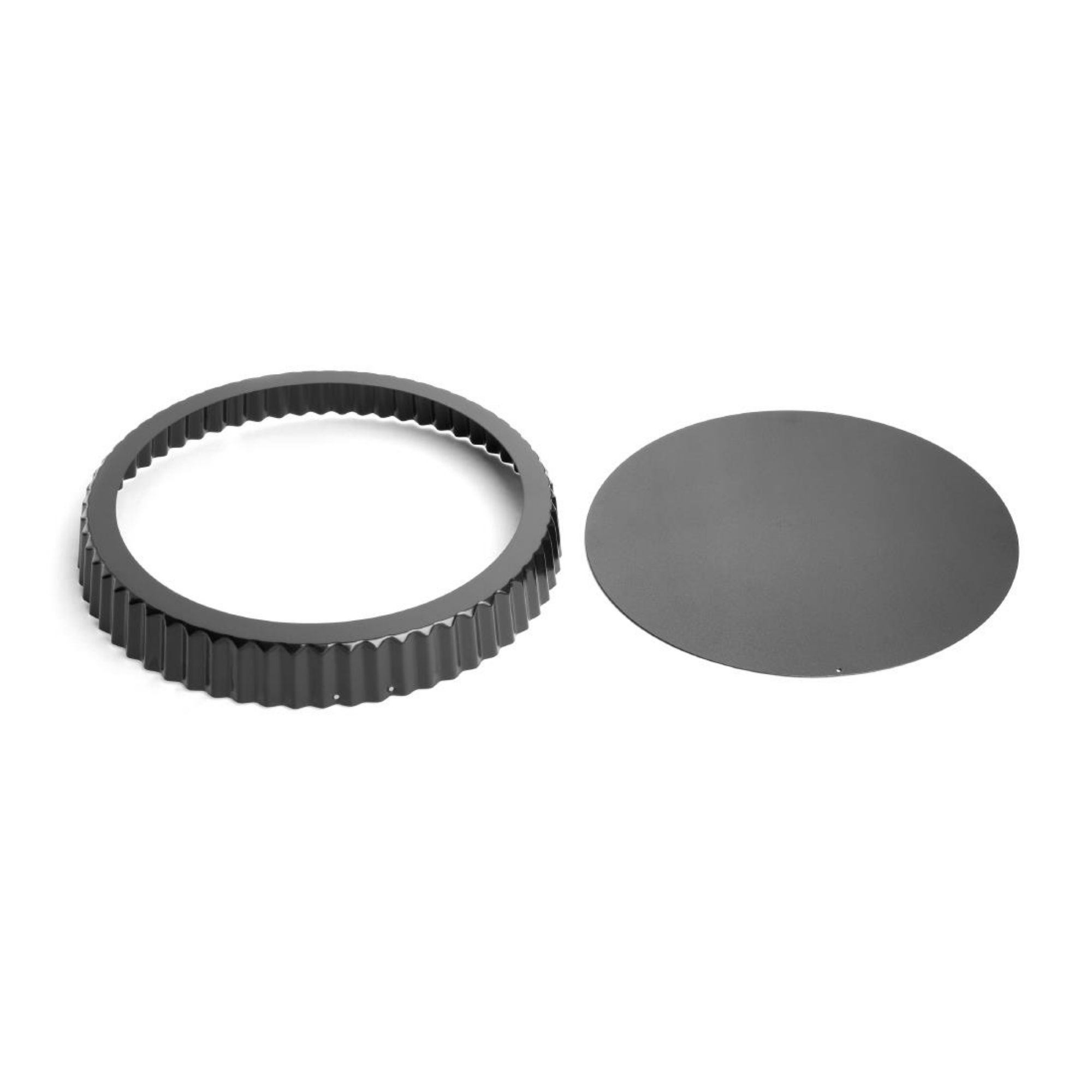 Picture of Vogue Non-Stick Quiche Tin With Removable Base 250mm