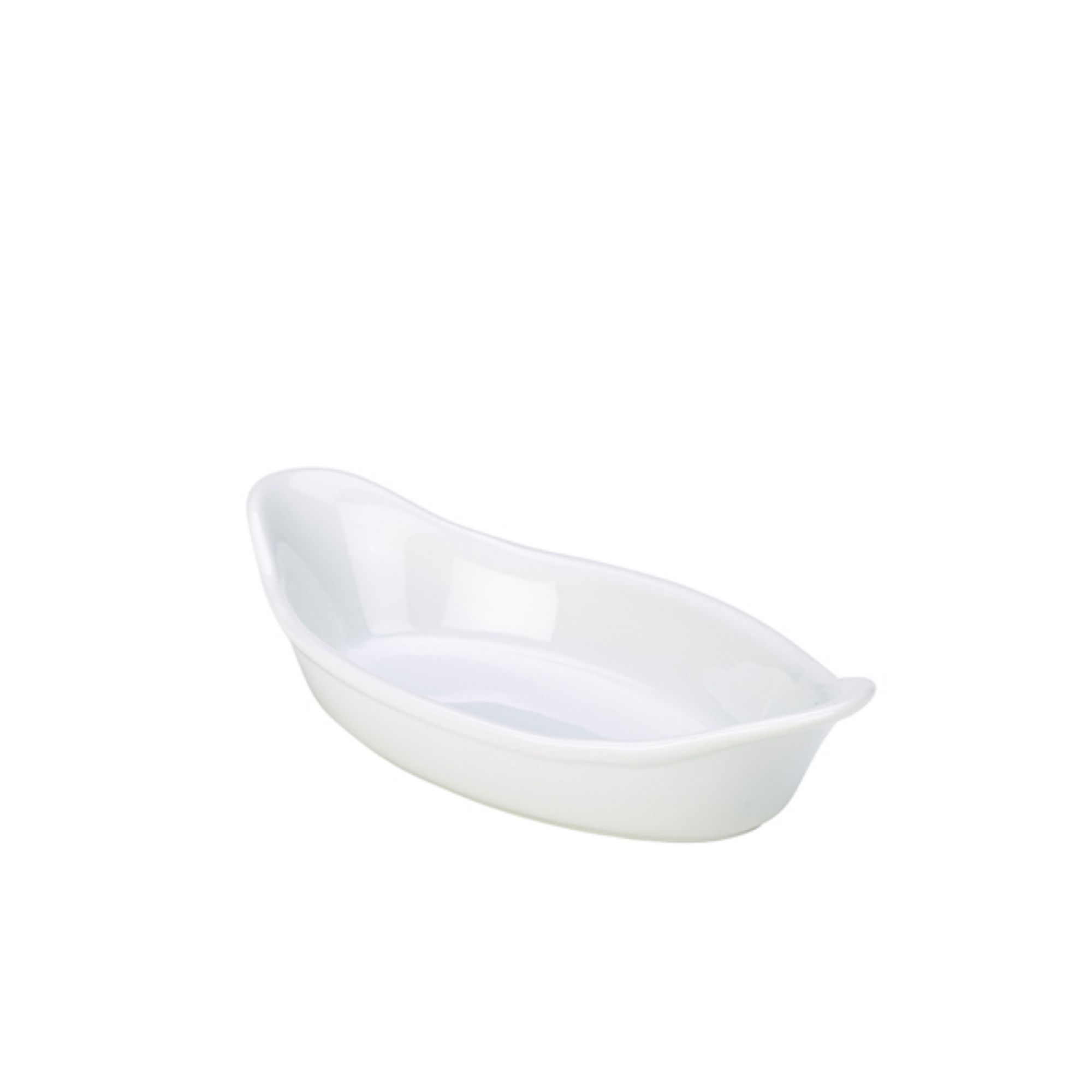 Picture of GenWare Oval Eared Dish 22cm/ 8.5" - Pack of 4 - B23-W