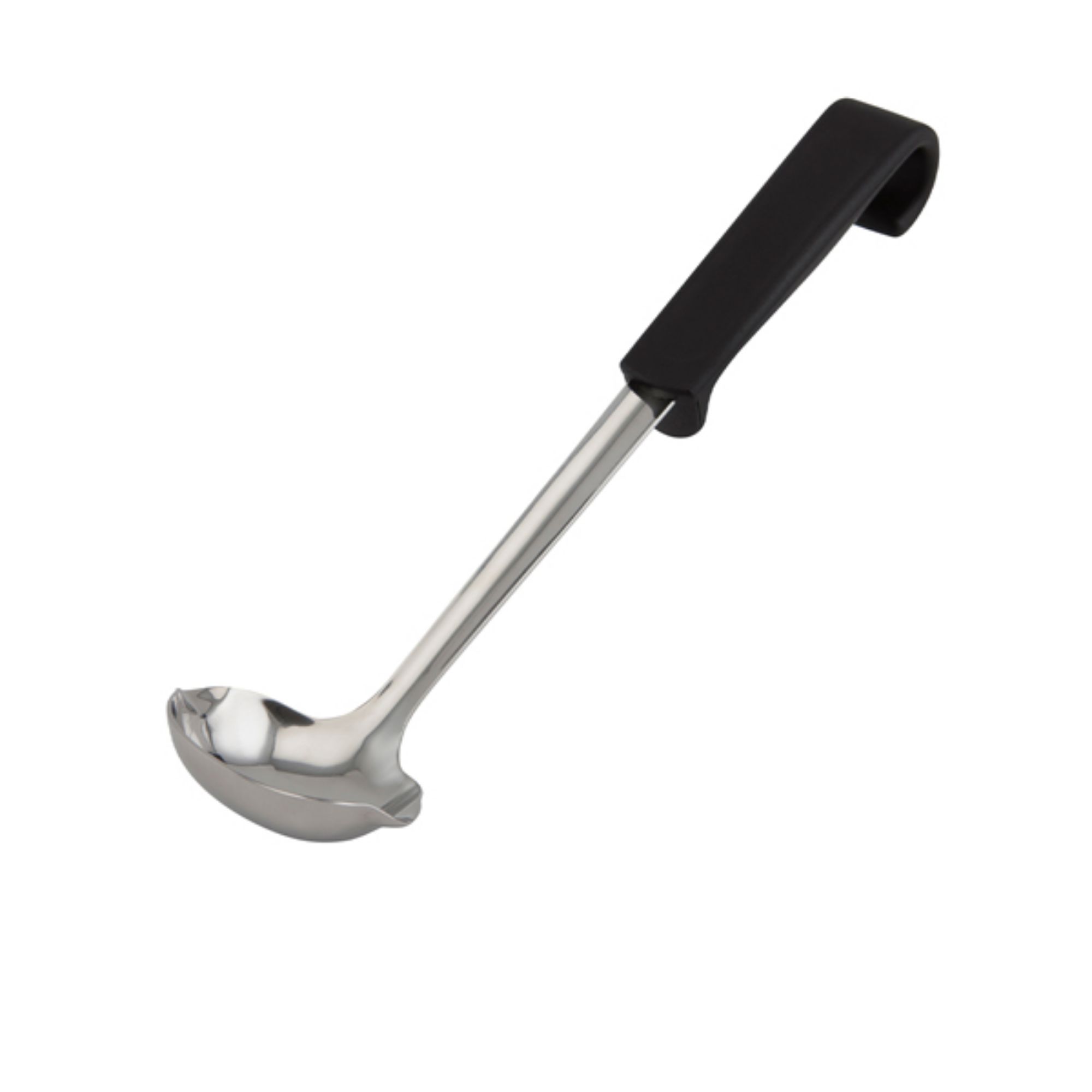Picture of Genware Plastic Handle Sauce Ladle Black - 577-07