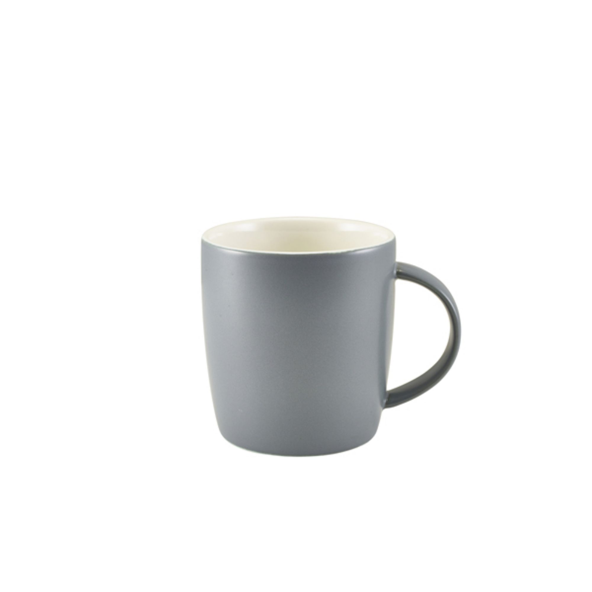Picture of GenWare Porcelain Matt Grey Cosy Mug 35cl/ 12.3oz - Pack of 6 - 322139MG