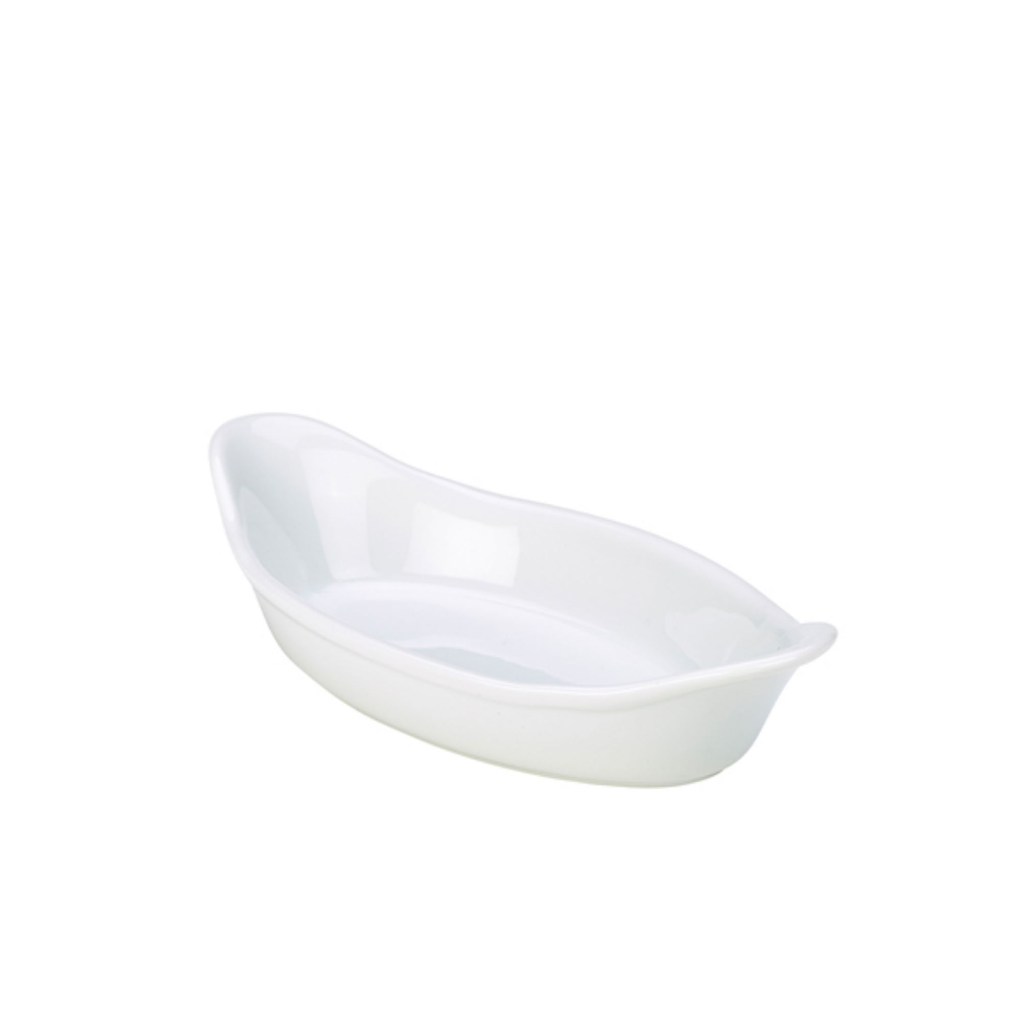 Picture of GenWare Oval Eared Dish 25cm/ 9.75" - Pack of 4 - B23A-W