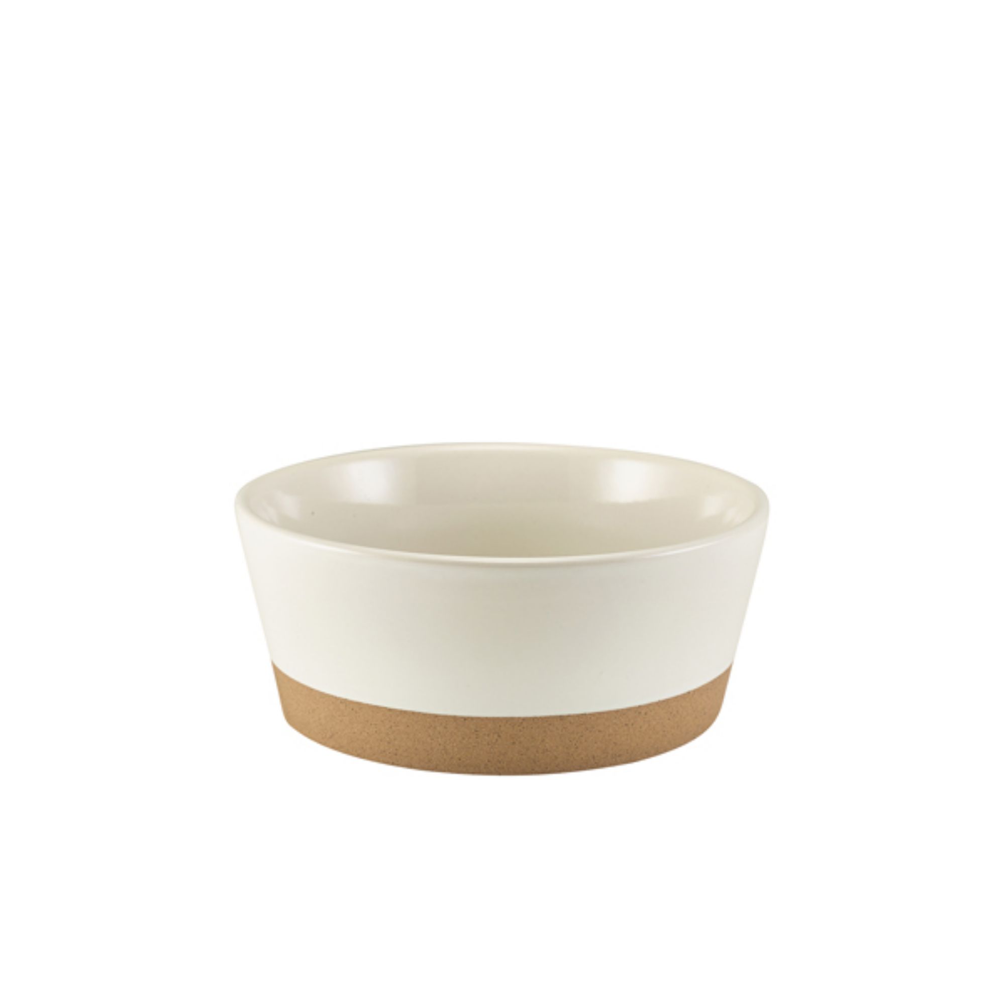 Picture of GenWare Kava White Stoneware Bowl 15.5cm - Pack of 6 - BW-KW15