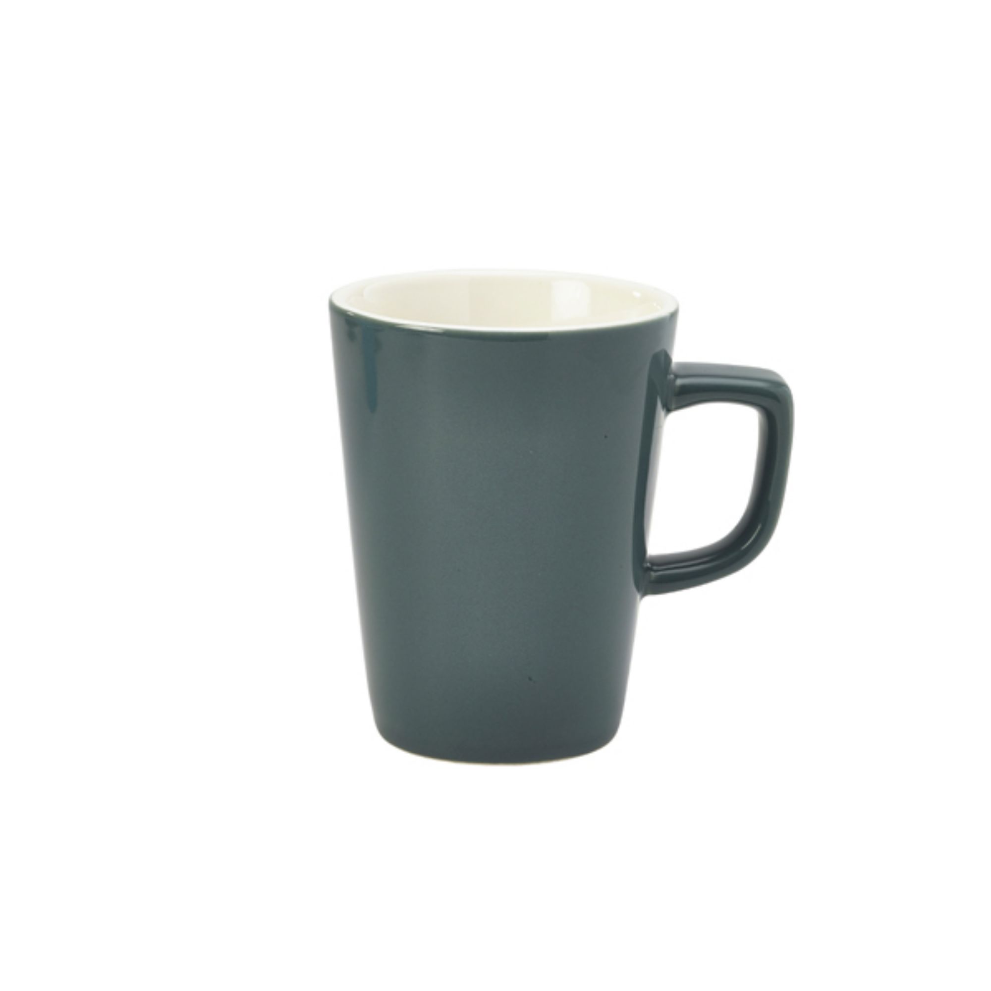 Picture of Genware Porcelain Grey Latte Mug 34cl/ 12oz - Pack of 6 - 322135G