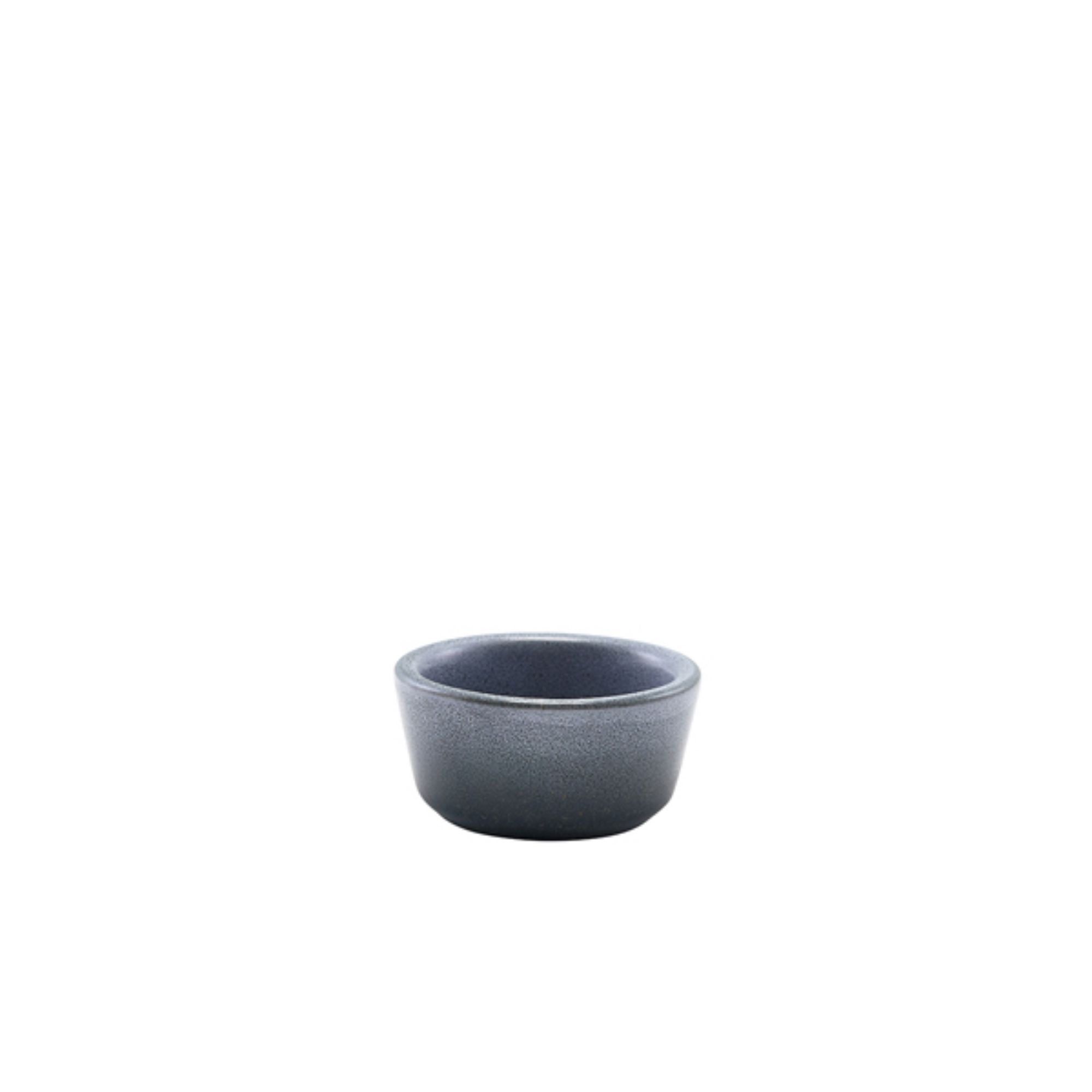 Picture of Forge Graphite Stoneware Ramekin 1.5oz/ 45ml - Pack of 12 - CT-RAM15G
