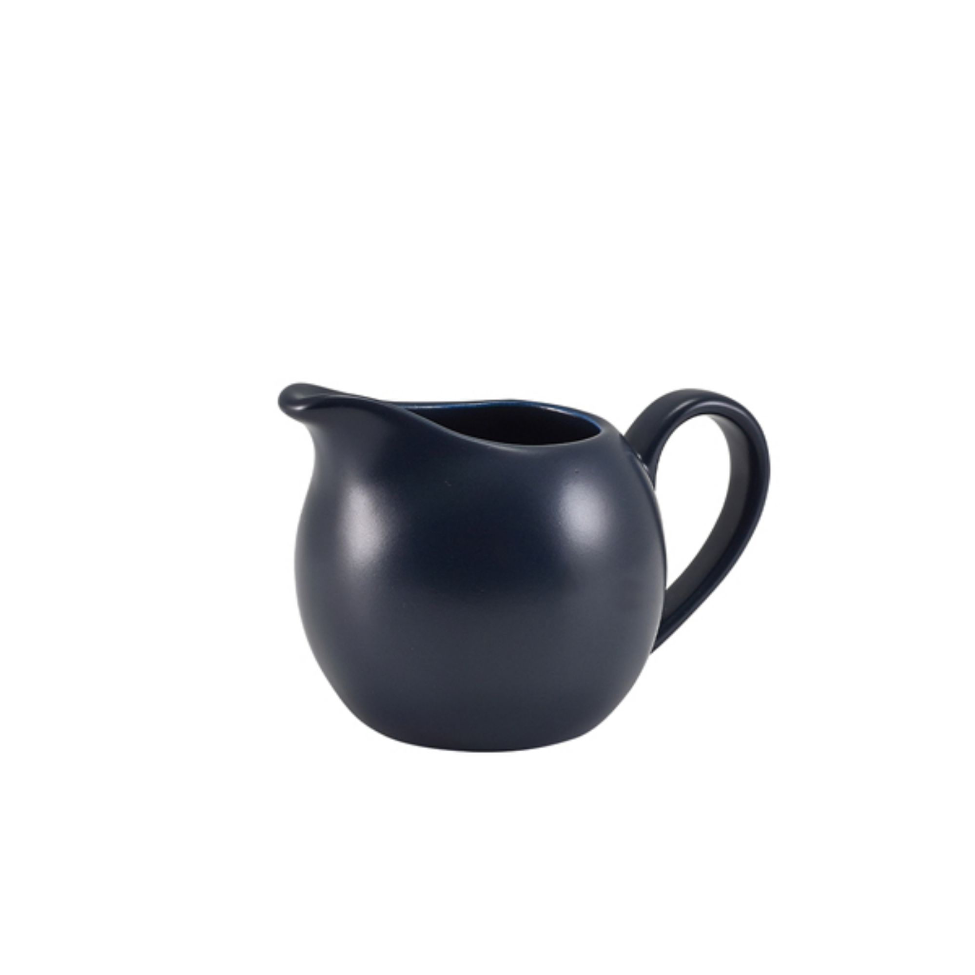 Picture of GenWare Porcelain Matt Blue Jug 14cl/ 5oz - Pack of 6 - 373114MBL