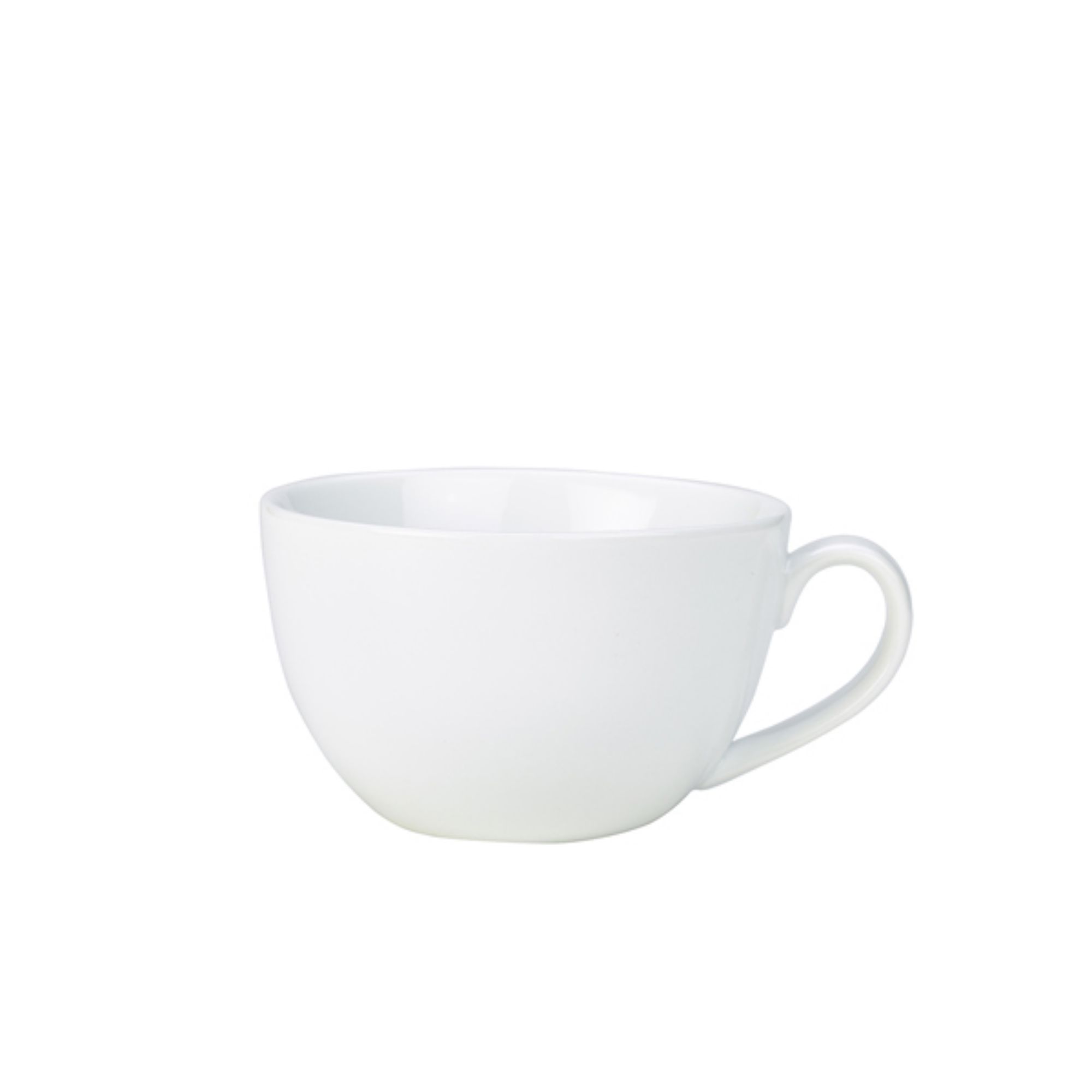 Picture of Genware Porcelain Bowl Shaped Cup 34cl/ 12oz - Pack of 6 - 322134
