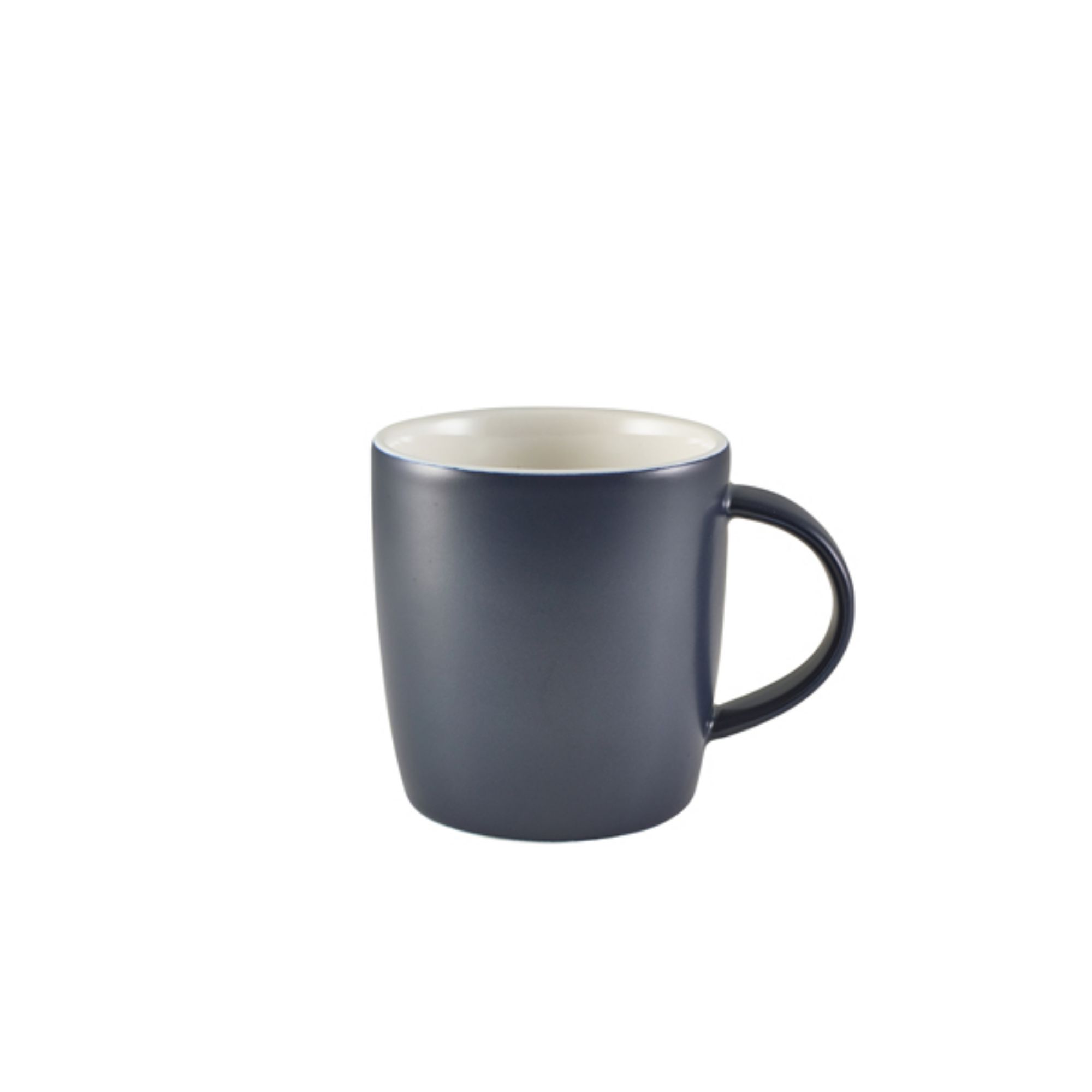 Picture of GenWare Porcelain Matt Blue Cosy Mug 35cl/ 12.3oz - Pack of 6 - 322139MBL