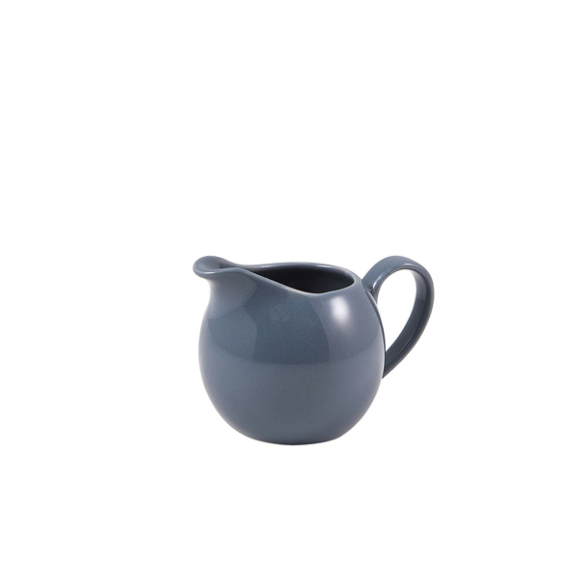 Picture of Genware Porcelain Grey Jug 14cl/ 5oz - Pack of 6 - 373114G