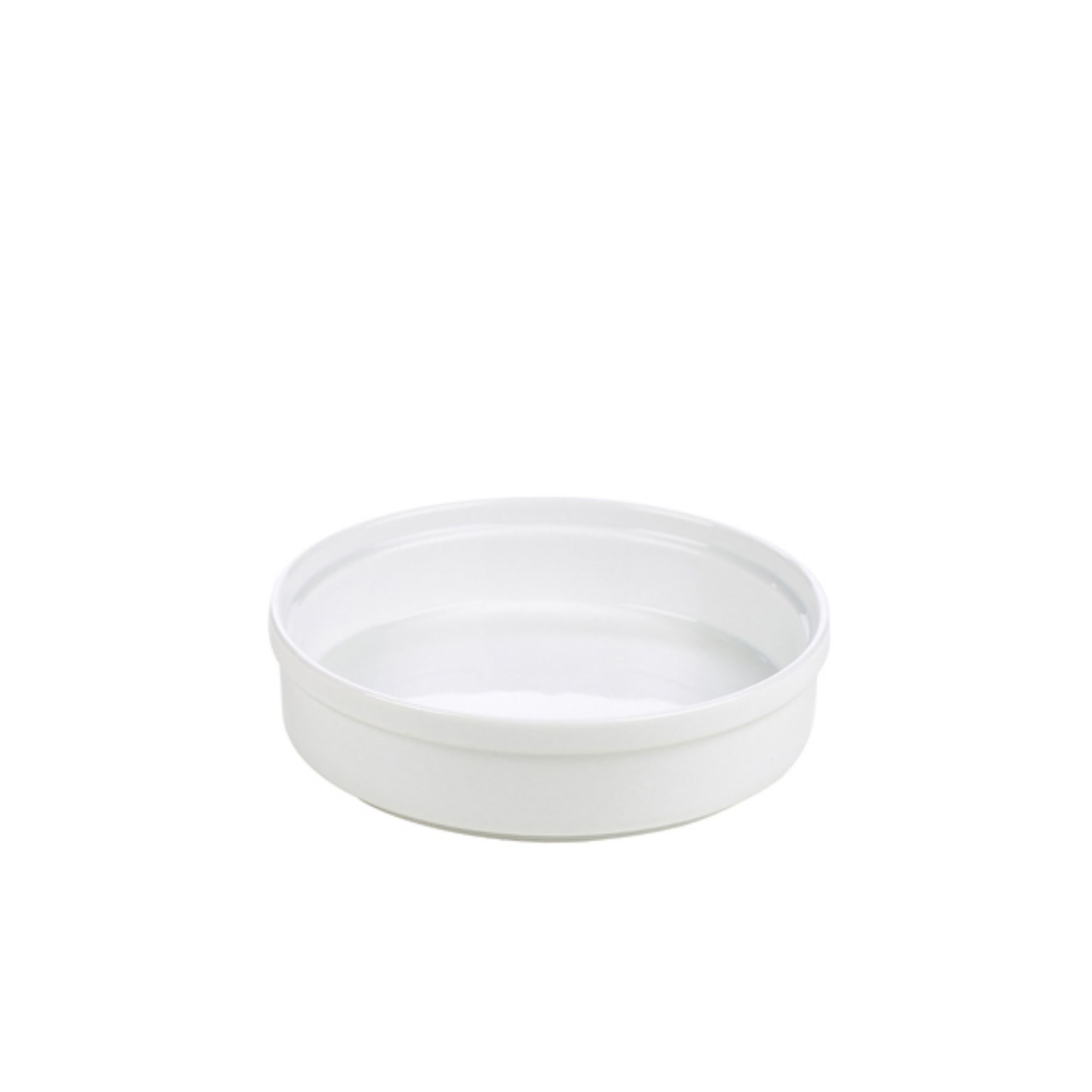 Picture of Genware Porcelain Round Dish 13cm/ 5" - Pack of 12 - 305613