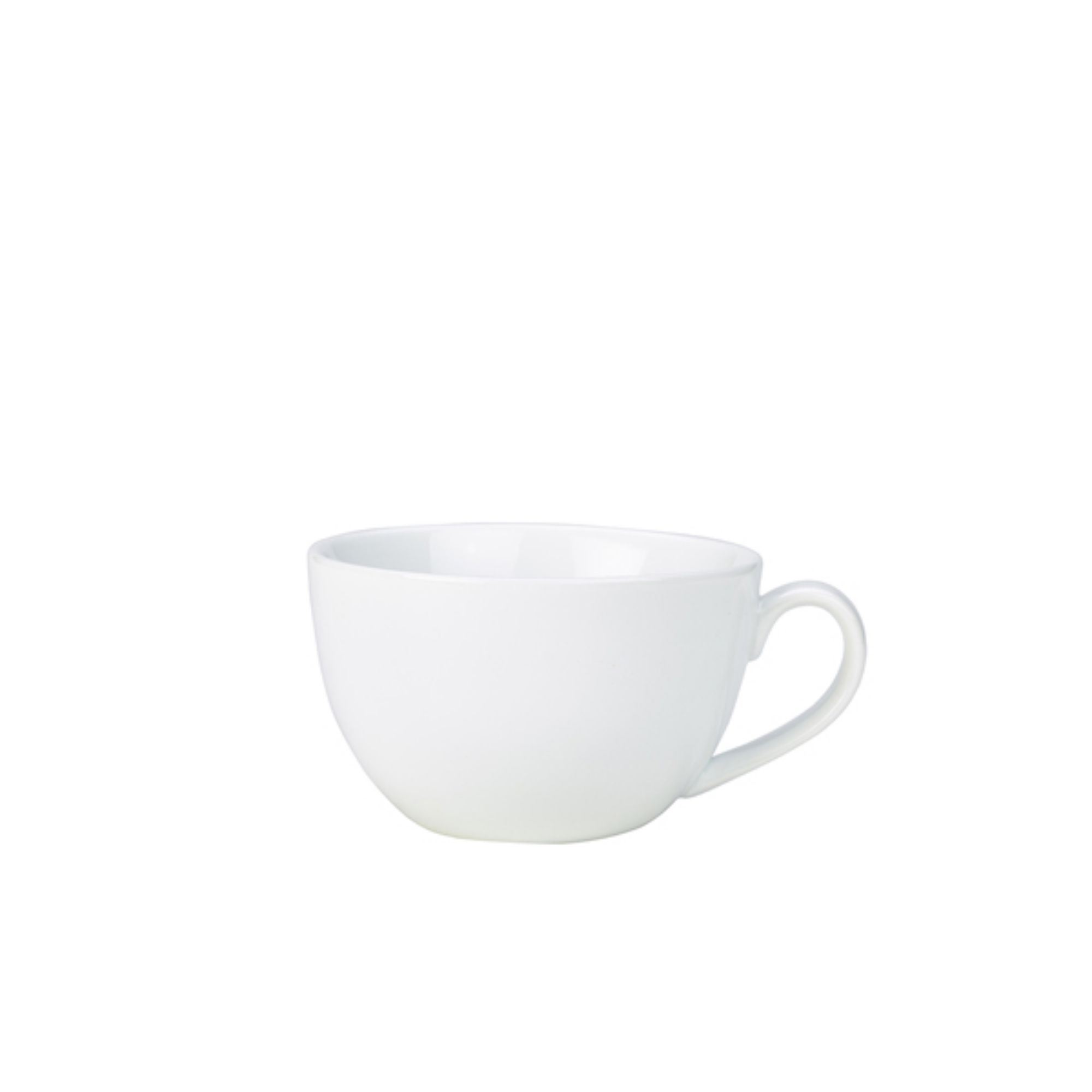 Picture of Genware Porcelain Bowl Shaped Cup 25cl/ 8.75oz - Pack of 6 - 322125