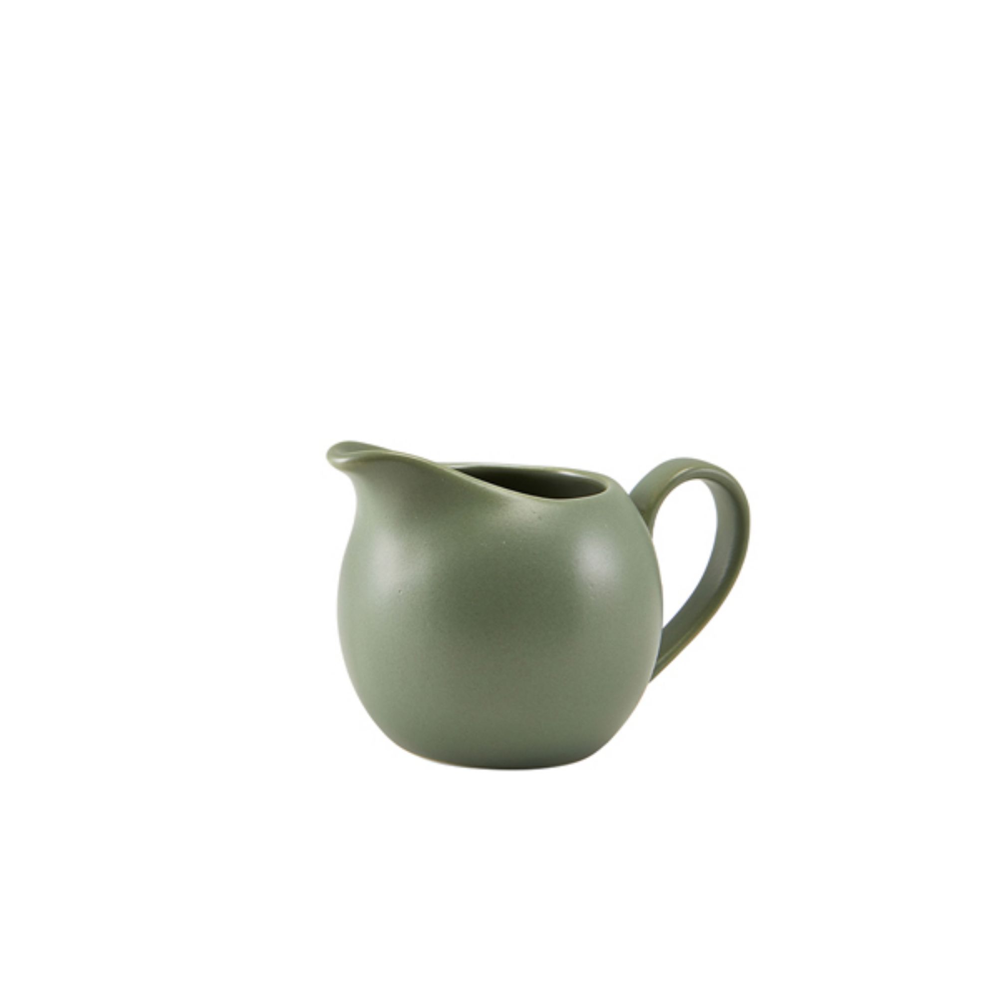 Picture of GenWare Porcelain Matt Sage Jug 14cl/ 5oz - Pack of 6 - 373114MSG