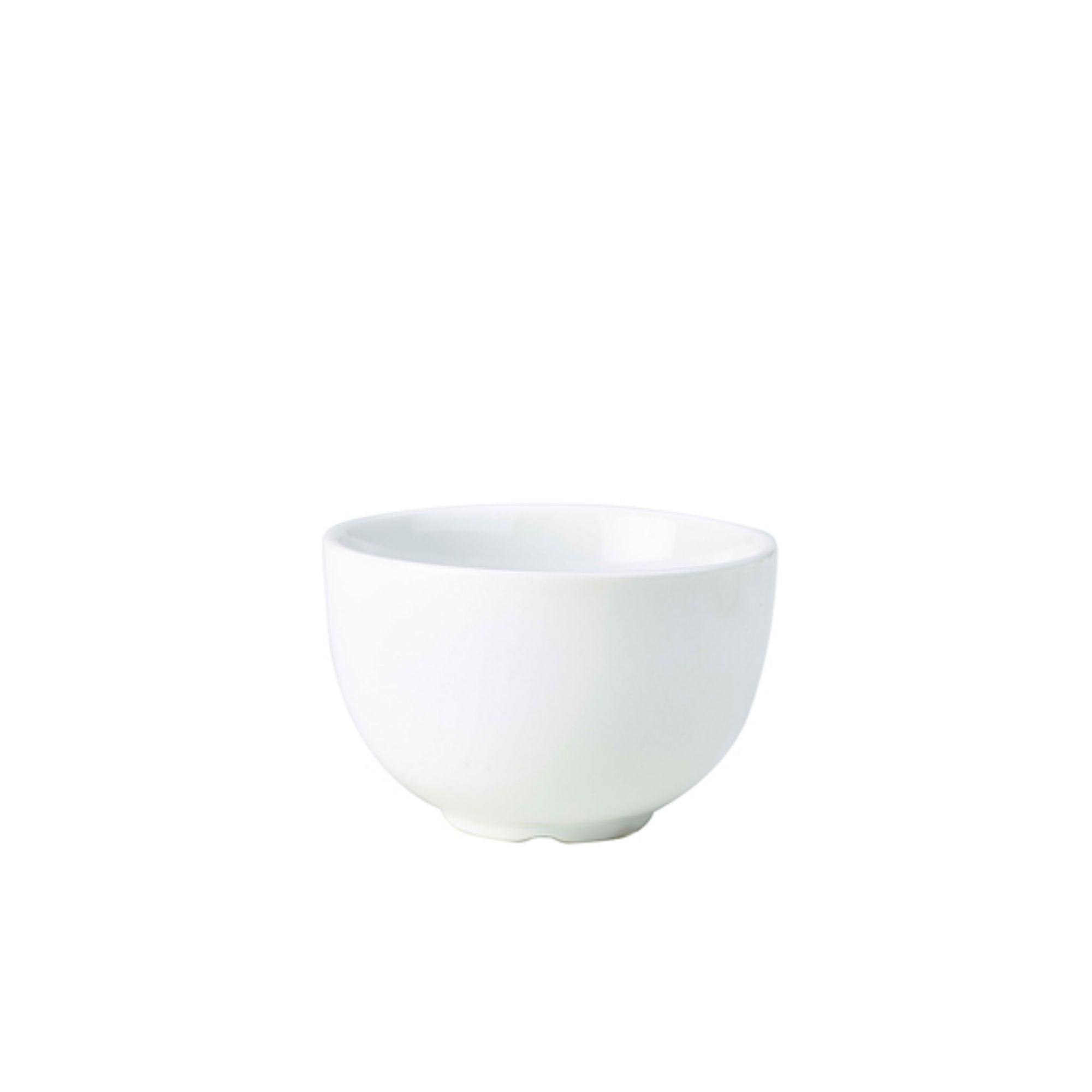 Picture of Genware Porcelain Chip/ Salad/ Soup Bowl 12cm/ 4.75" - Pack of 6 - 363012