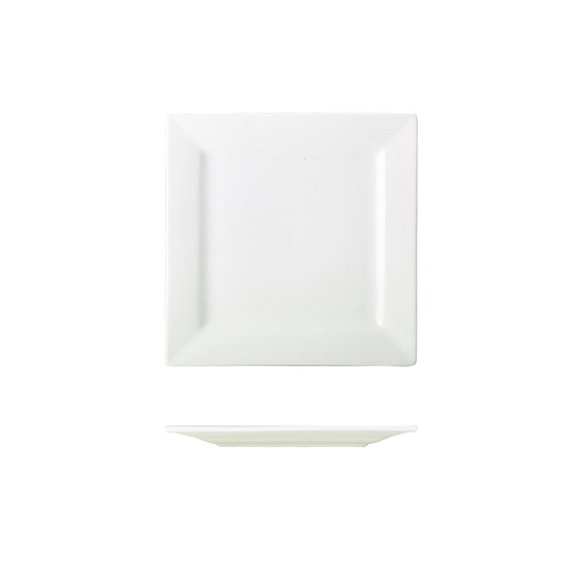Picture of Genware Porcelain Square Plate 16cm/ 6.25" - Pack of 6 - 180616