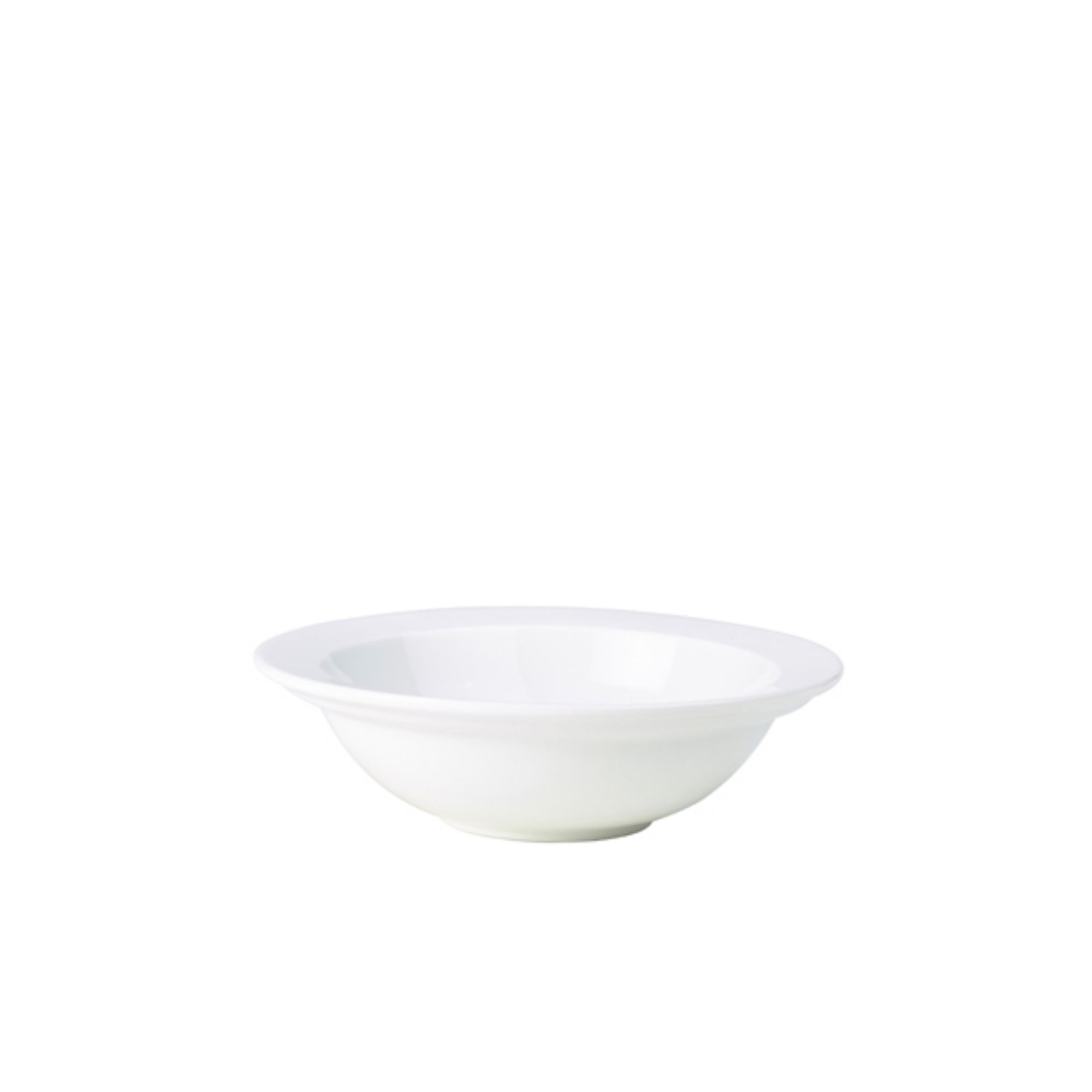 Picture of Genware Porcelain Rimmed Oatmeal Bowl 16cm/ 6.25" - Pack of 6 - 360616