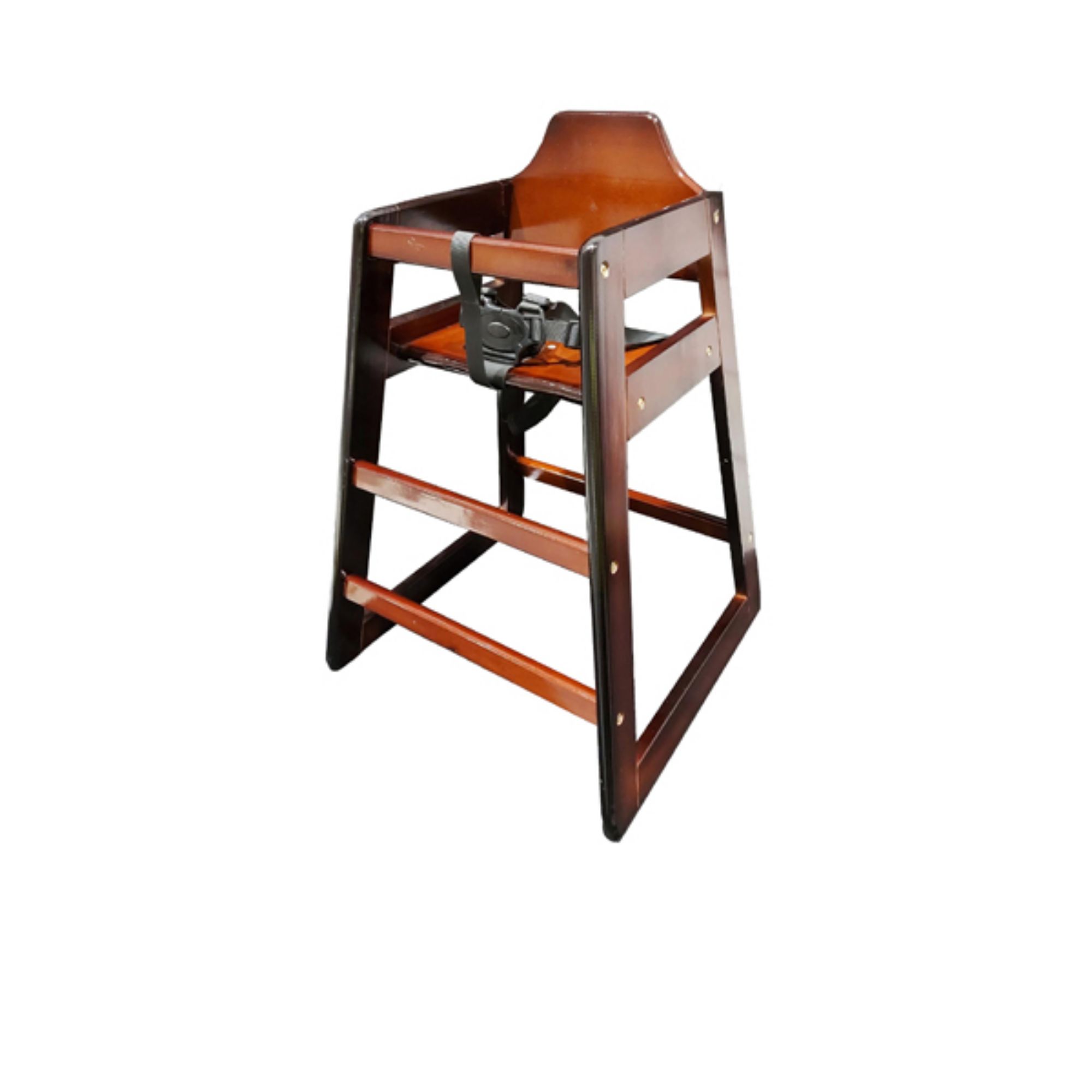 Picture of Wooden High Chair - Dark Wood - HCHAIR-DW