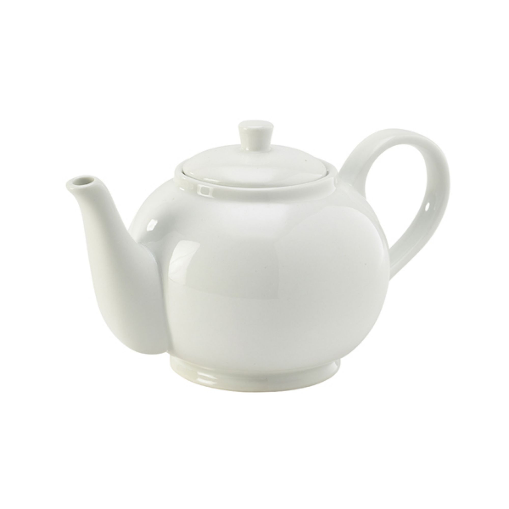 Picture of Genware Porcelain Teapot 85cl/ 30oz - Pack of 6 - 393985