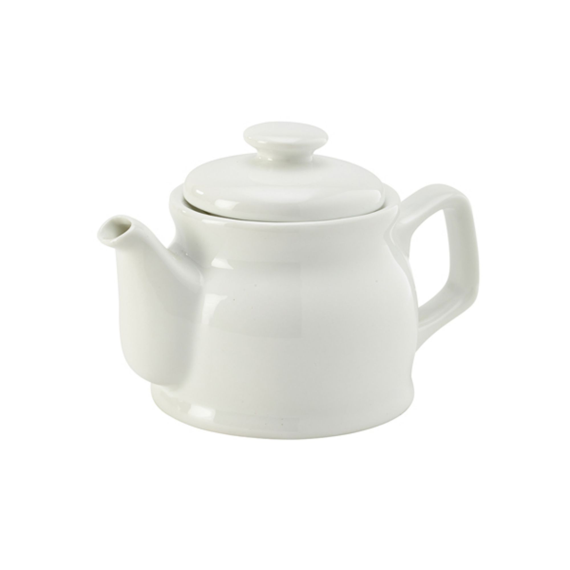 Picture of Genware Porcelain Teapot 45cl/ 15.75oz - Pack of 6 - 392145