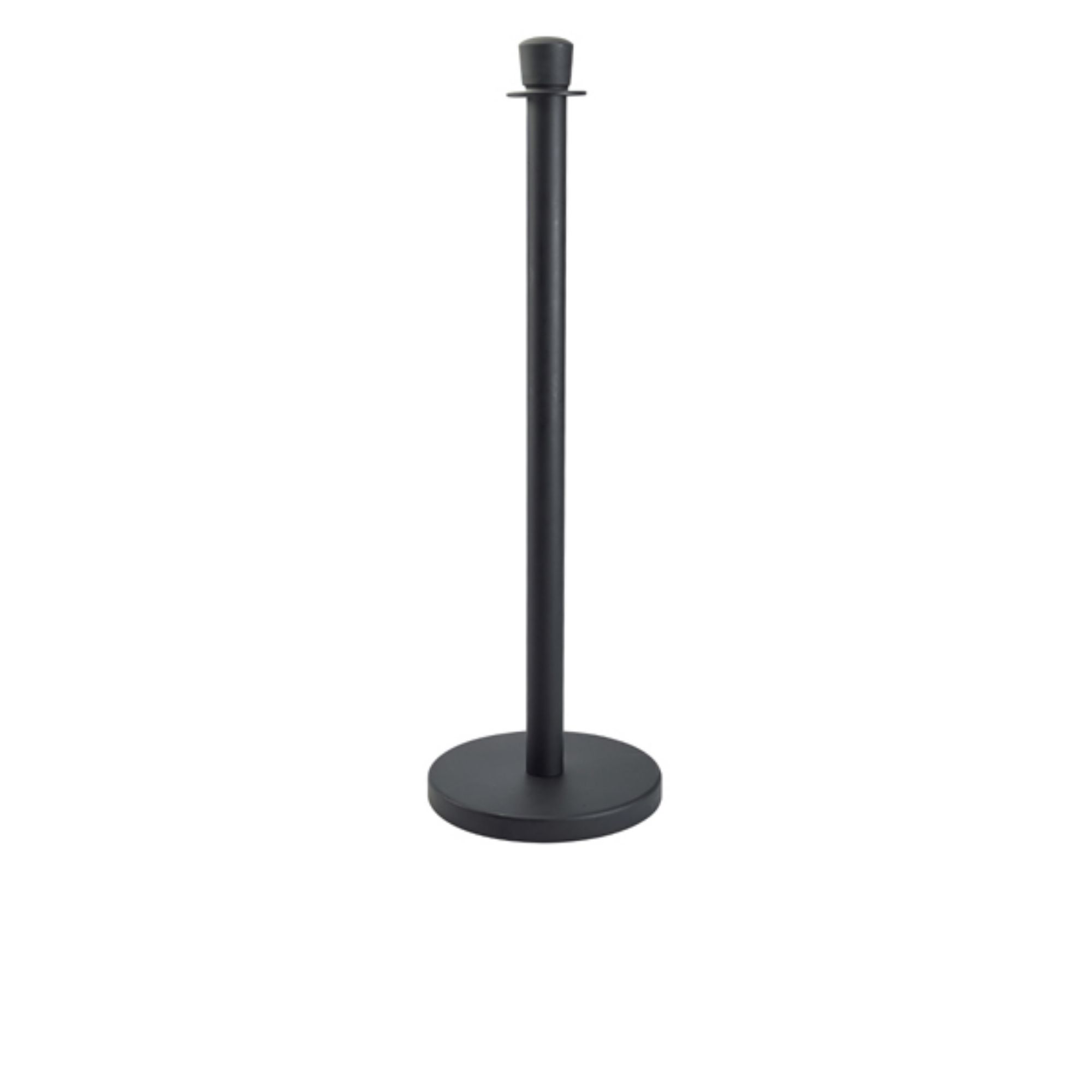 Picture of Genware Black Barrier Post - Pack of 2 - BP-RPEBK