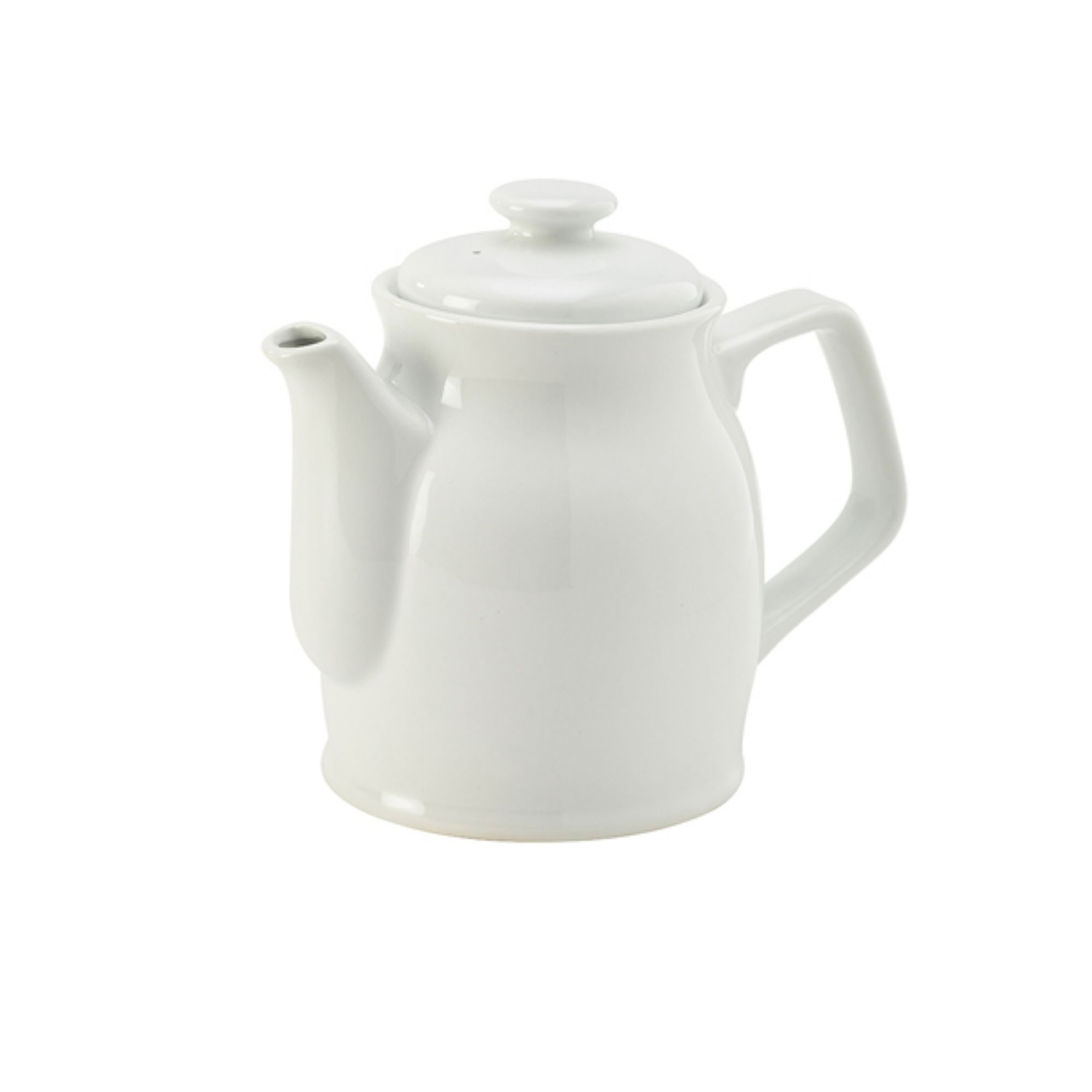 Picture of Genware Porcelain Teapot 85cl/ 30oz - Pack of 6 - 392185