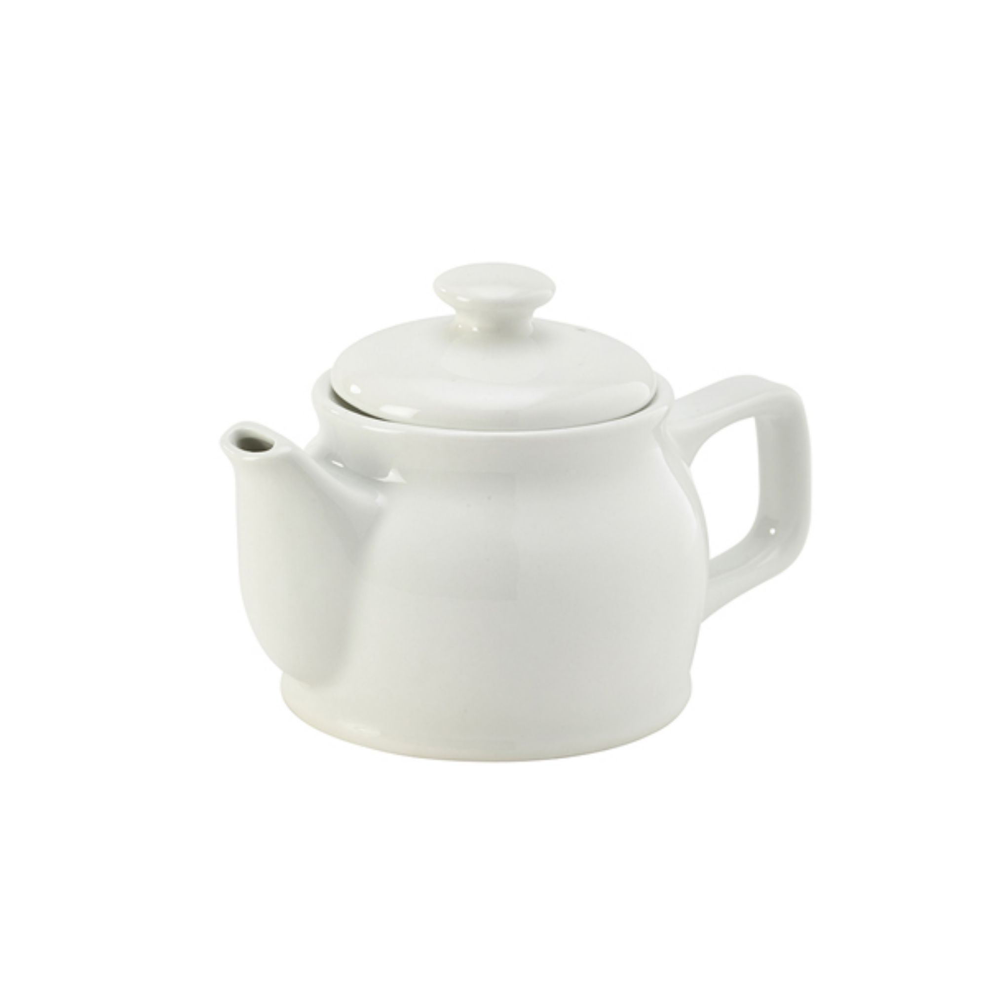 Picture of Genware Porcelain Teapot 31cl/ 11oz - Pack of 6 - 392131