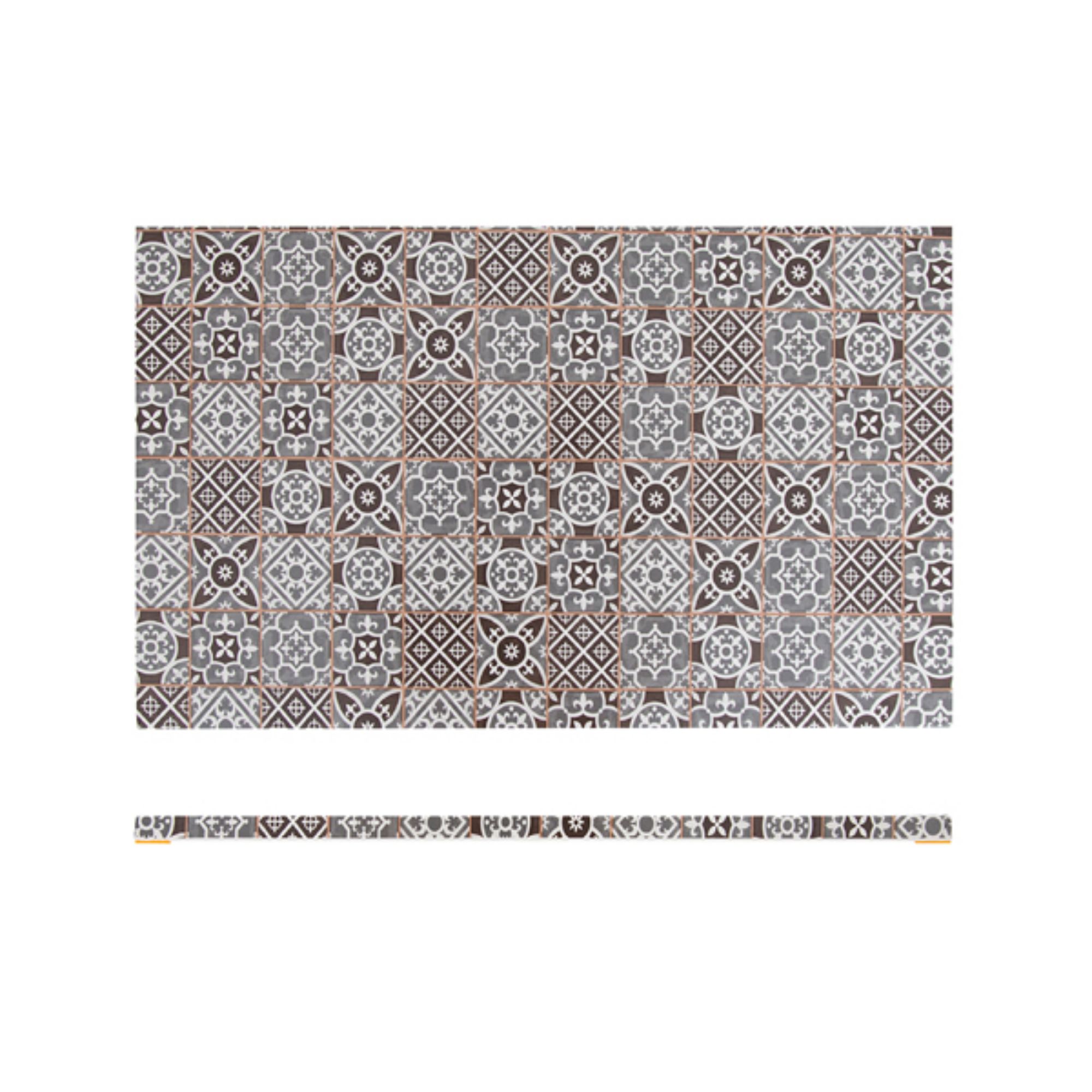 Picture of Grey Marrakesh Melamine GN 1/1 Slab 53 x 32.5cm - MK110839