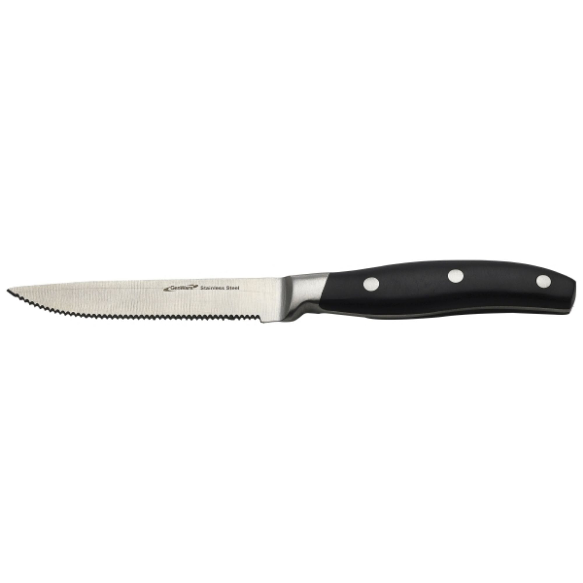 Picture of Premium Black Handle Steak Knife (Dozen) - STK-PRM