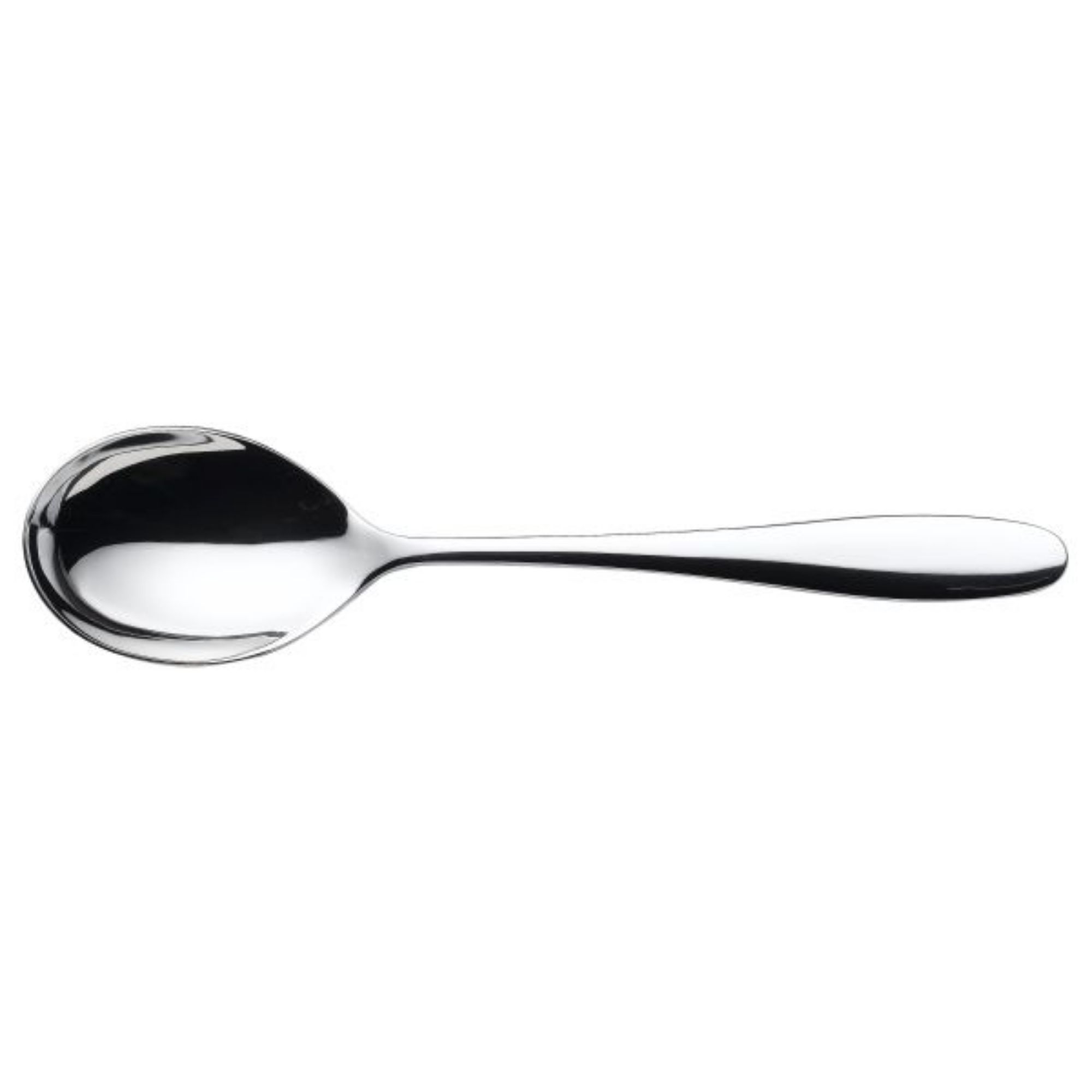 Picture of Genware Saffron Dessert Spoon 18/0 (Dozen) - DS-SN