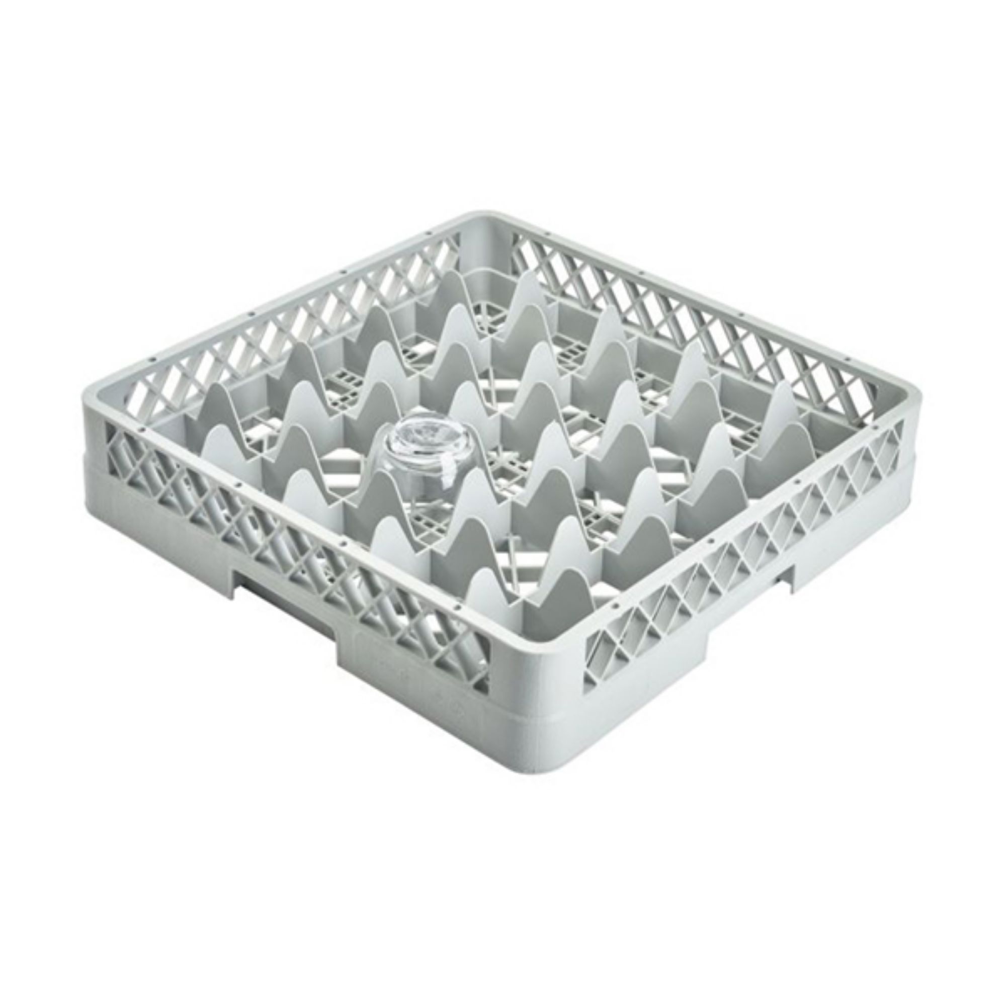 Picture of Genware 25 Compartment Glass Rack - GR25