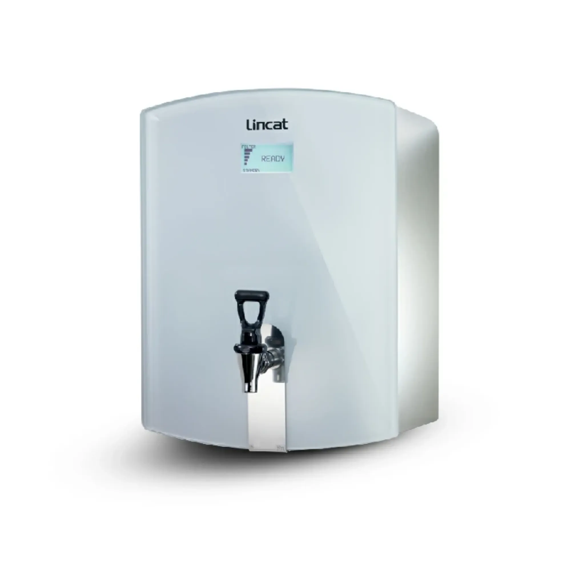 Picture of Lincat FilterFlow WMB Wall Mounted Automatic Fill Boiler - White Glass - 7L Capacity - 3.0 kW - WMB7F/W
