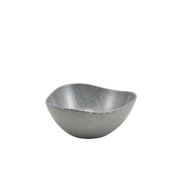 Picture of GenWare Melamine Grey Granite Triangular Buffet Bowl 25cm