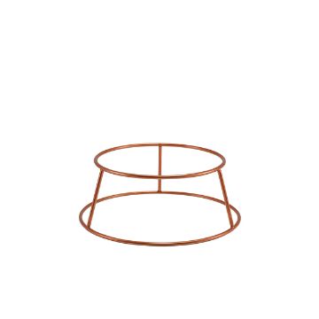 Picture of GenWare Copper Anti-Slip Round Buffet Riser 10cm