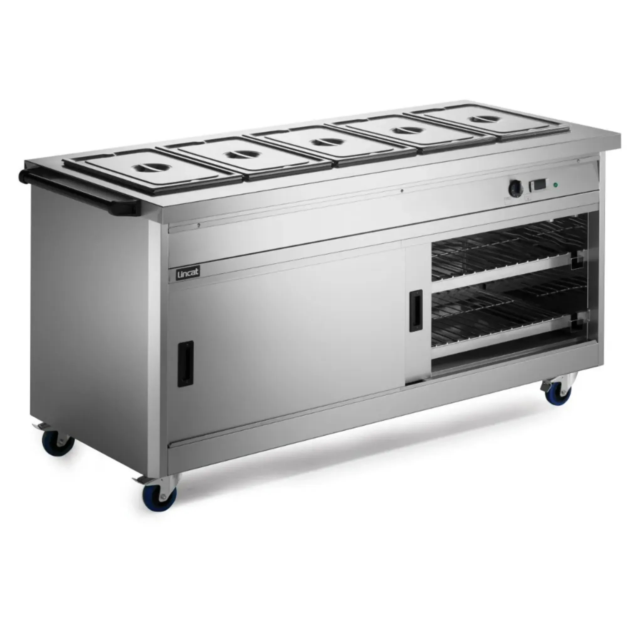 Picture of P8B5PT - Lincat Panther 800 Series Free-standing Hot Cupboard - Bain Marie Top - P8B5PT