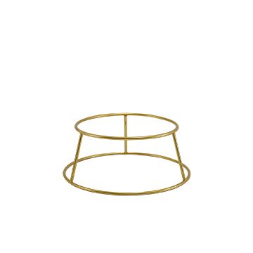Picture of GenWare Gold Anti-Slip Round Buffet Riser 10cm