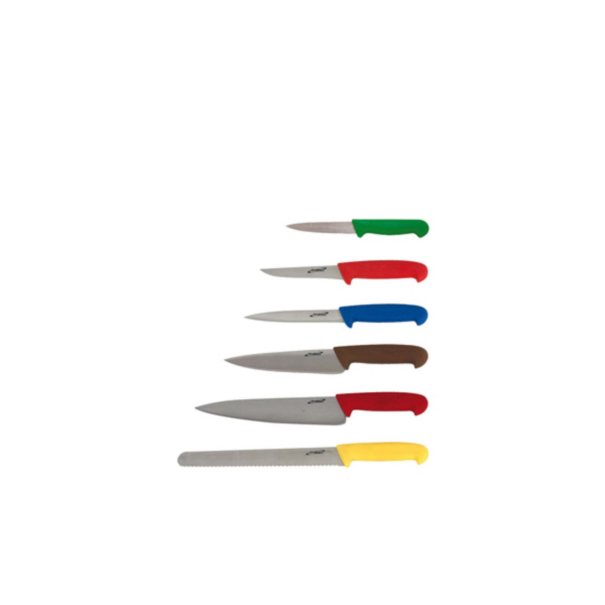 Picture of 6 Piece Colour Coded Knife Set + Knife Wallet - KWLTCOLOUR6