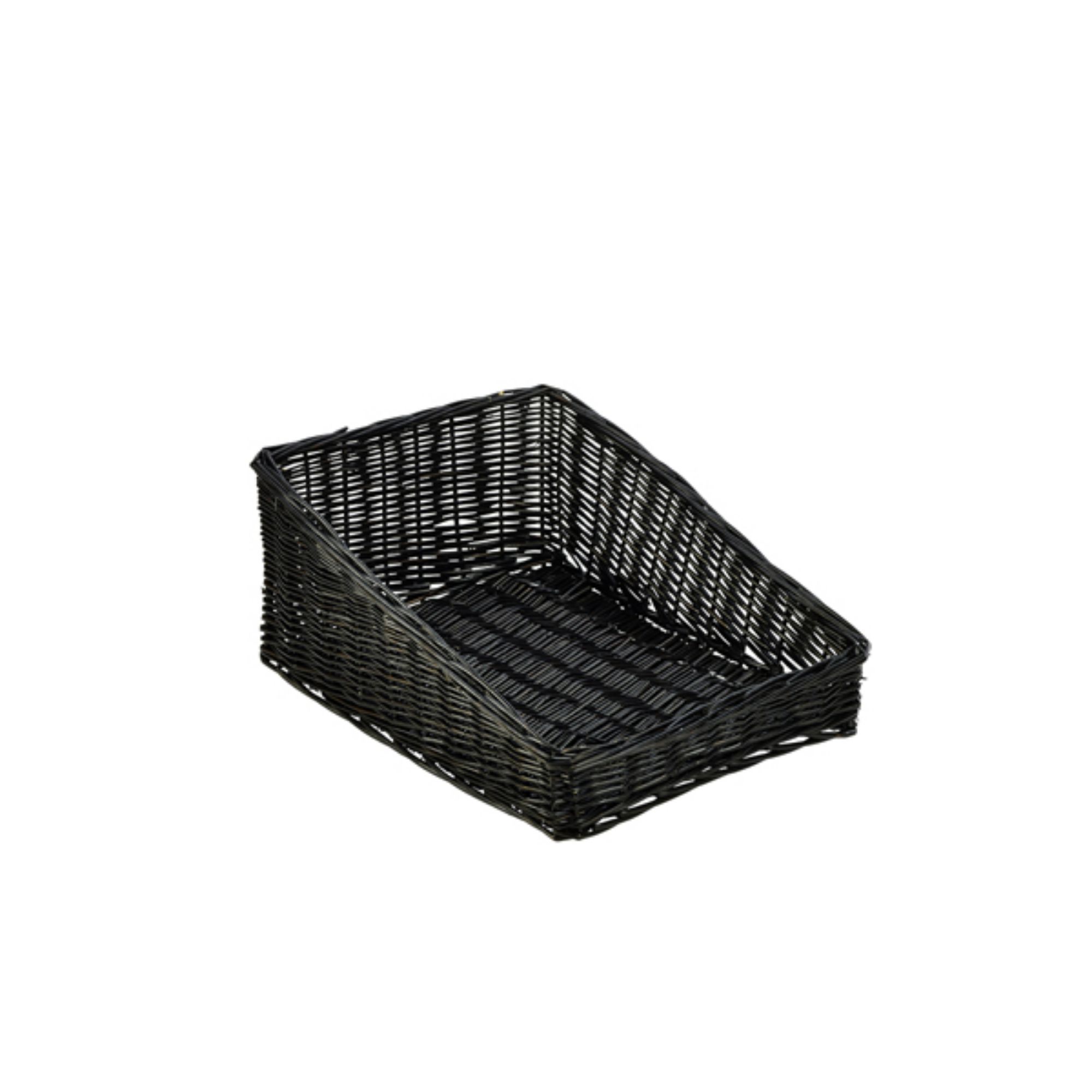 Picture of Wicker Display Basket Black 46X36X20cm - WDB-4636SBK