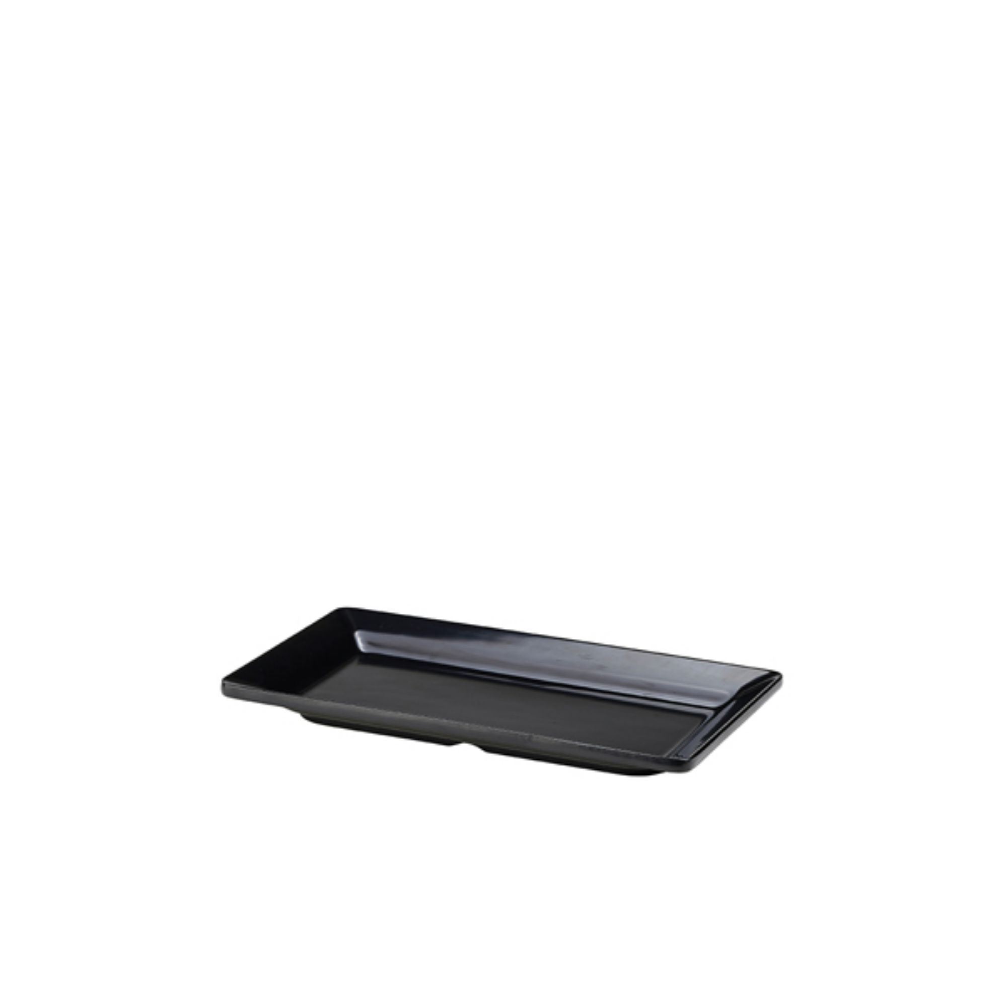 Picture of GenWare Melamine Black Platter GN 1/3 - MEL13-BK