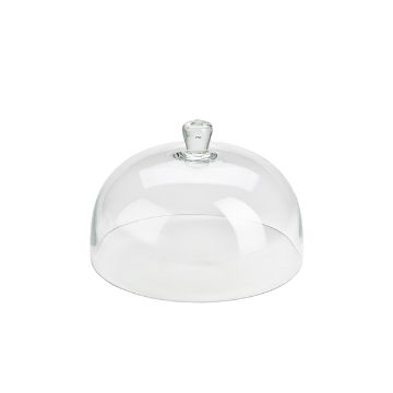 Picture of Glass Cake Stand Cover 29.8 x 19cm