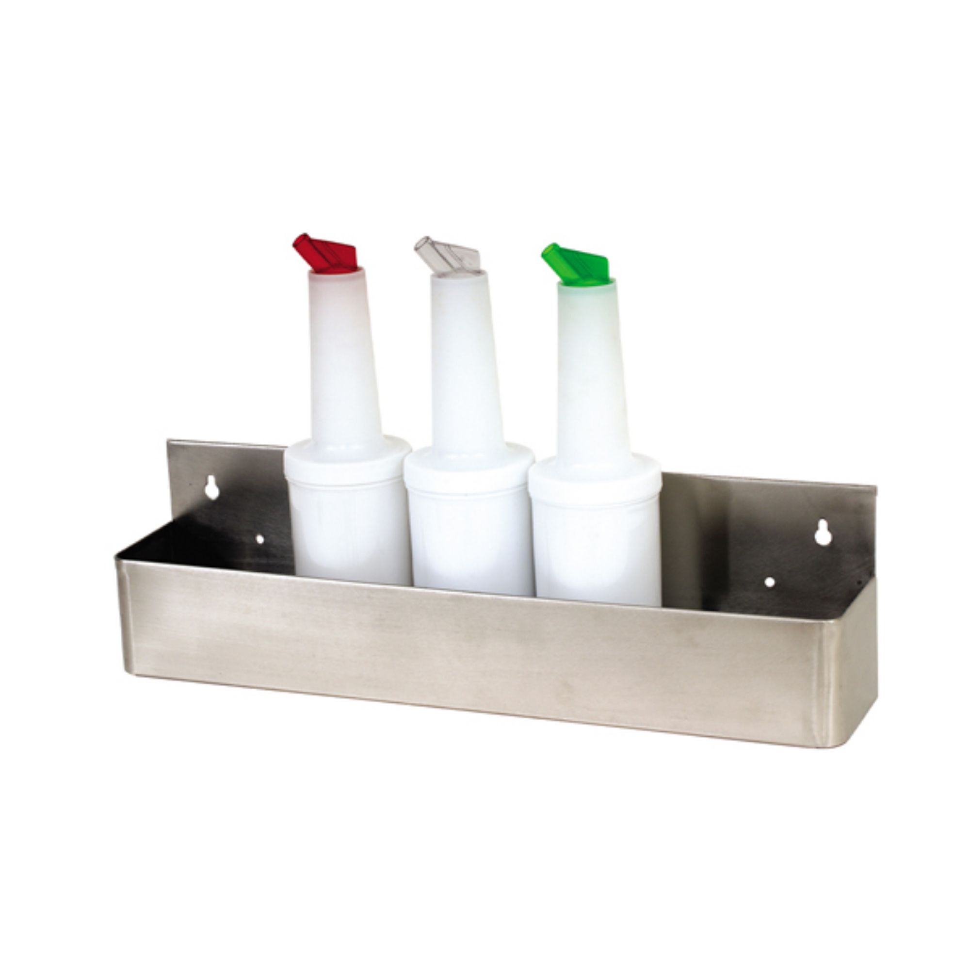 Picture of GenWare Stainless Steel 8 Bottle Speed Rail 80cm/32" - SR32-08