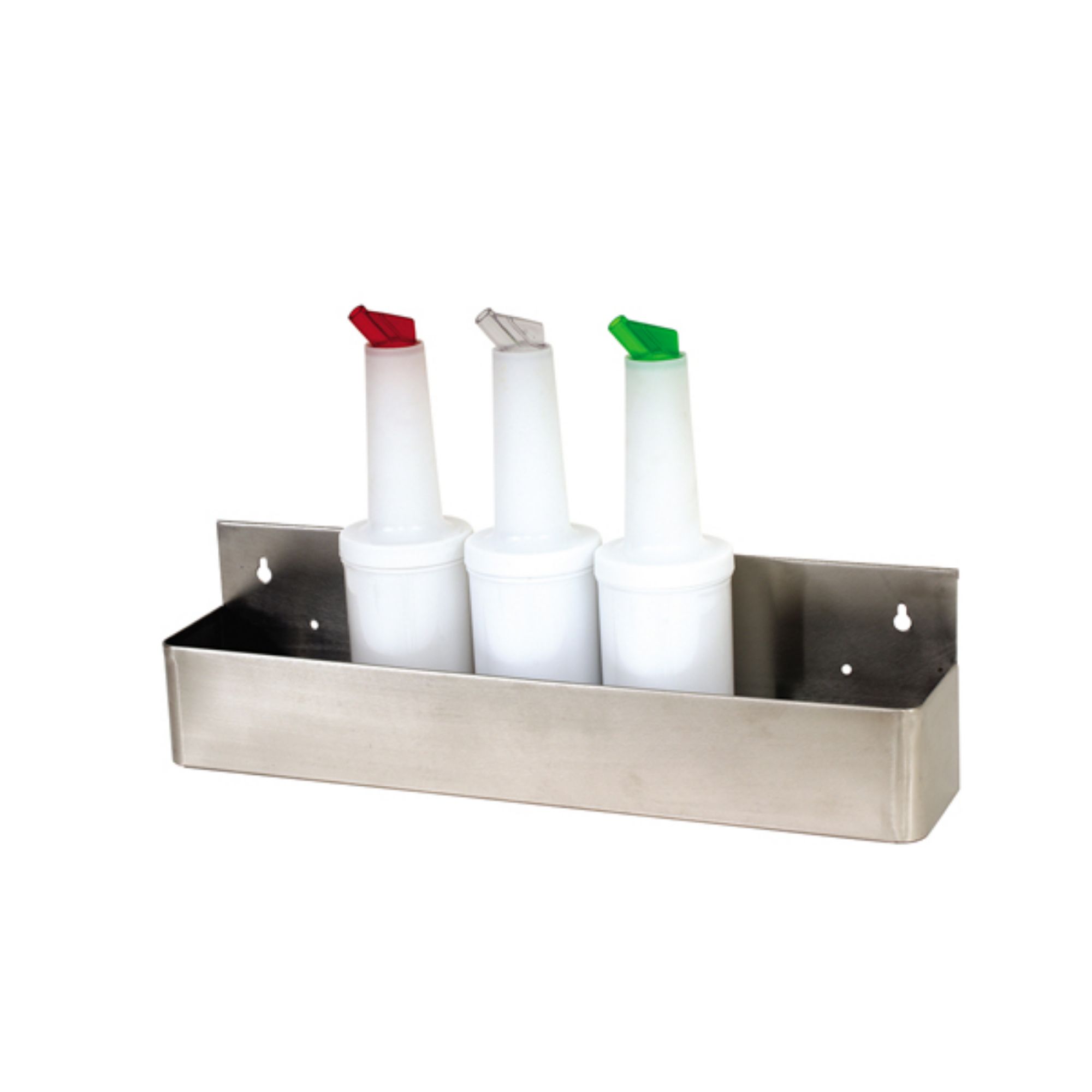 Picture of GenWare Stainless Steel 6 Bottle Speed Rail 55cm/22" - SR22-06