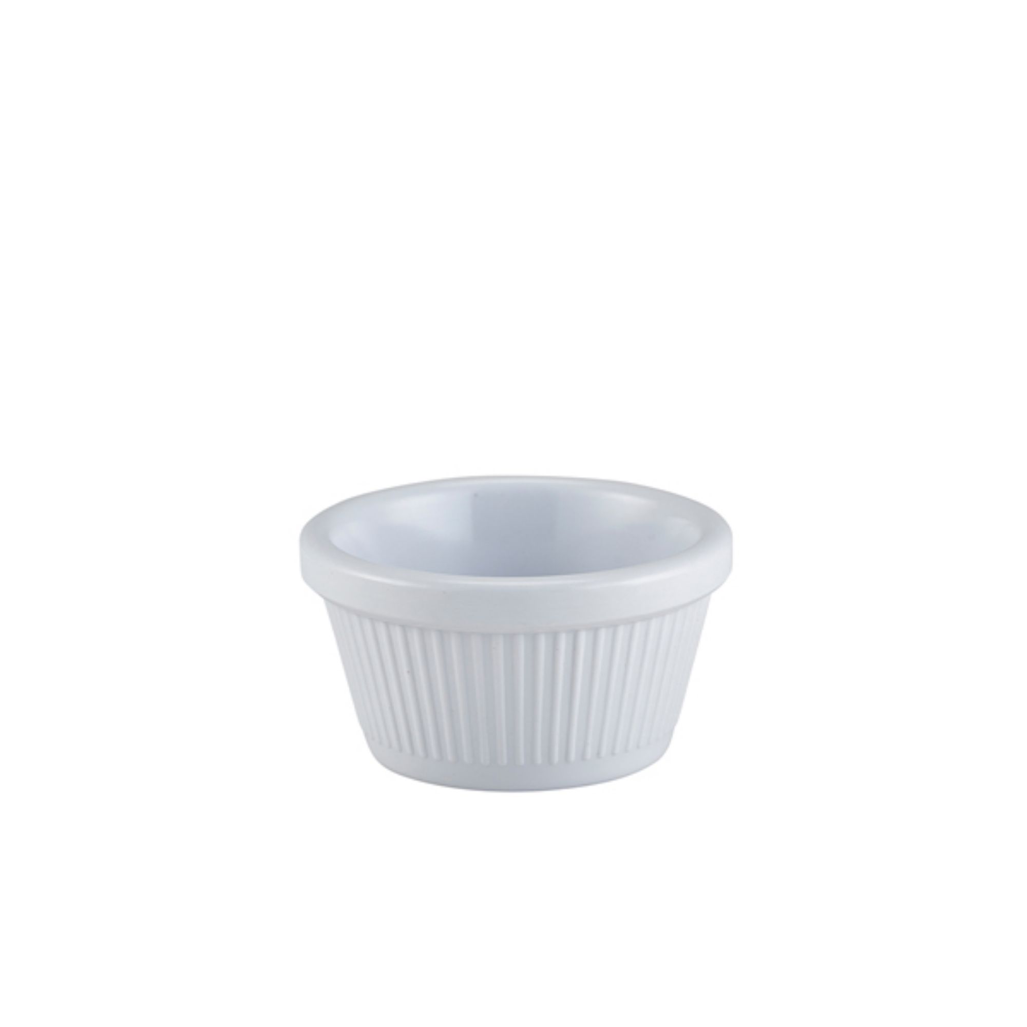 Picture of GenWare Melamine White Fluted Ramekin 59ml/ 2oz - Pack of 24 - S279-02